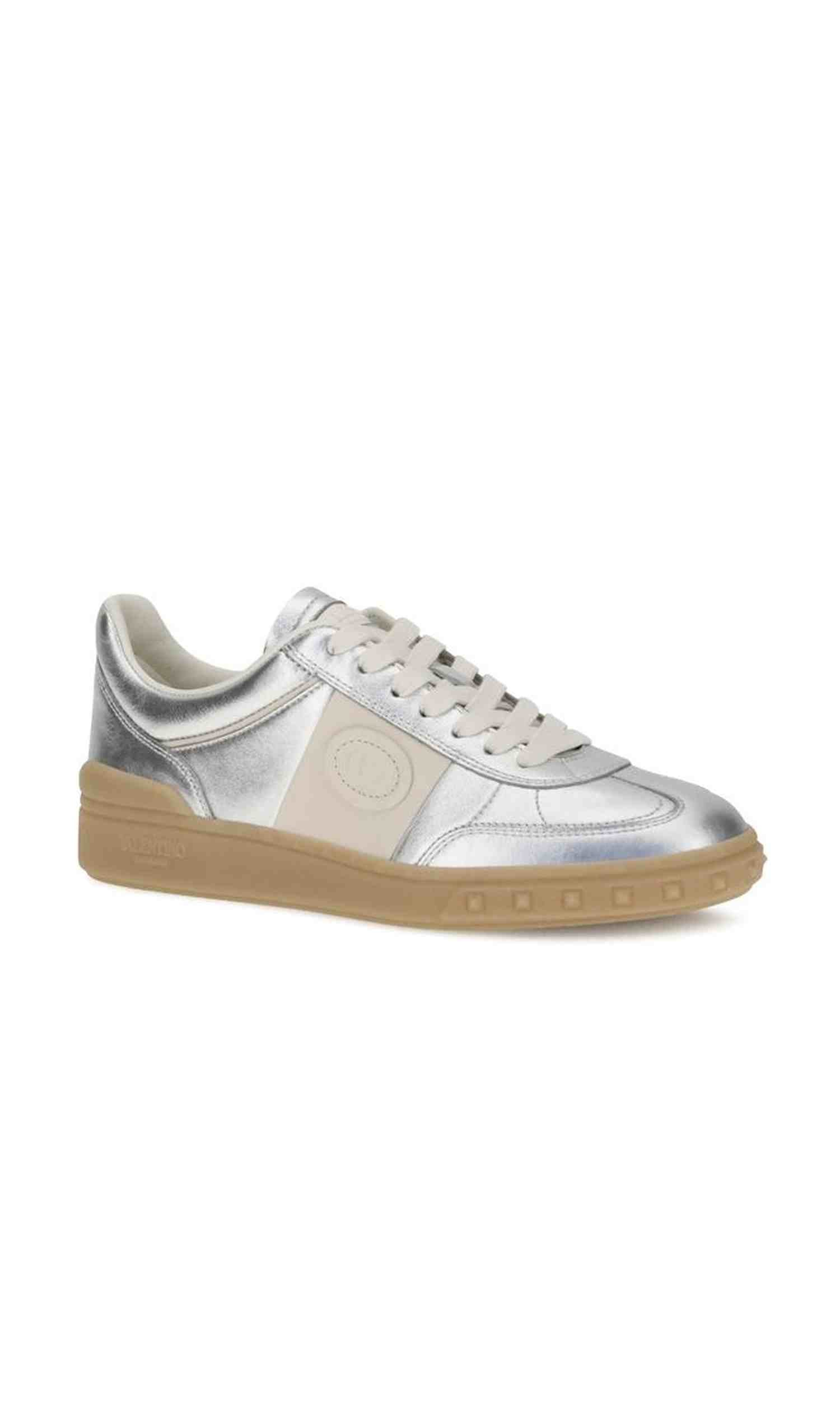 Valentino Leather Garavani Laminated Upvillage Sneakers Glam Steals