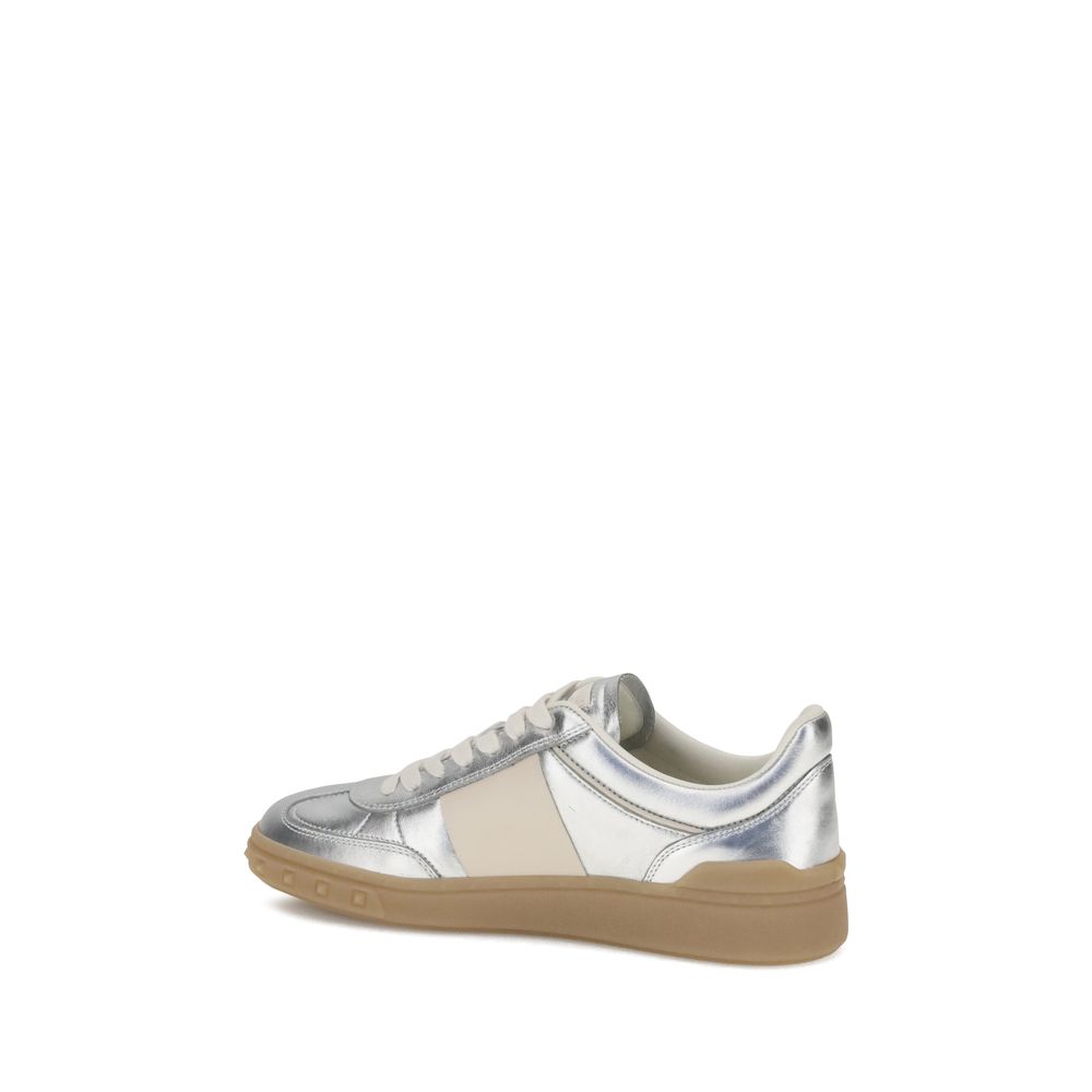 Valentino Leather Garavani Laminated Upvillage Sneakers Glam Steals