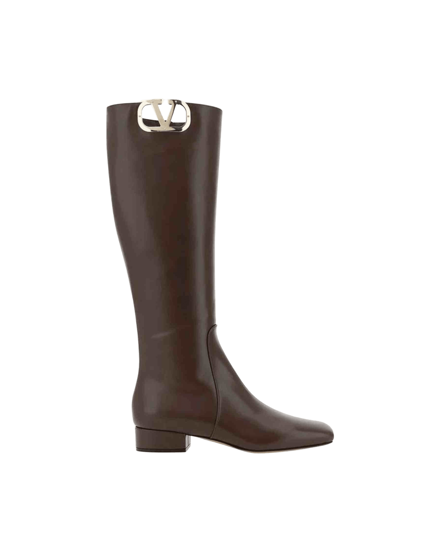 Valentino Leather Garavani Logo Boots Glam Steals