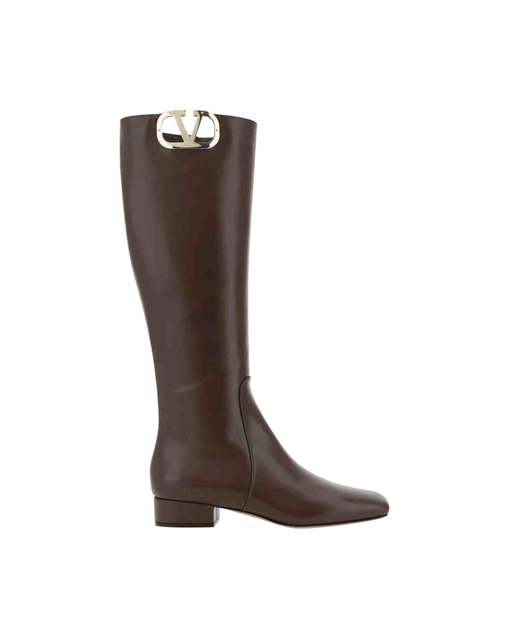 Valentino Leather Garavani Logo Boots Glam Steals