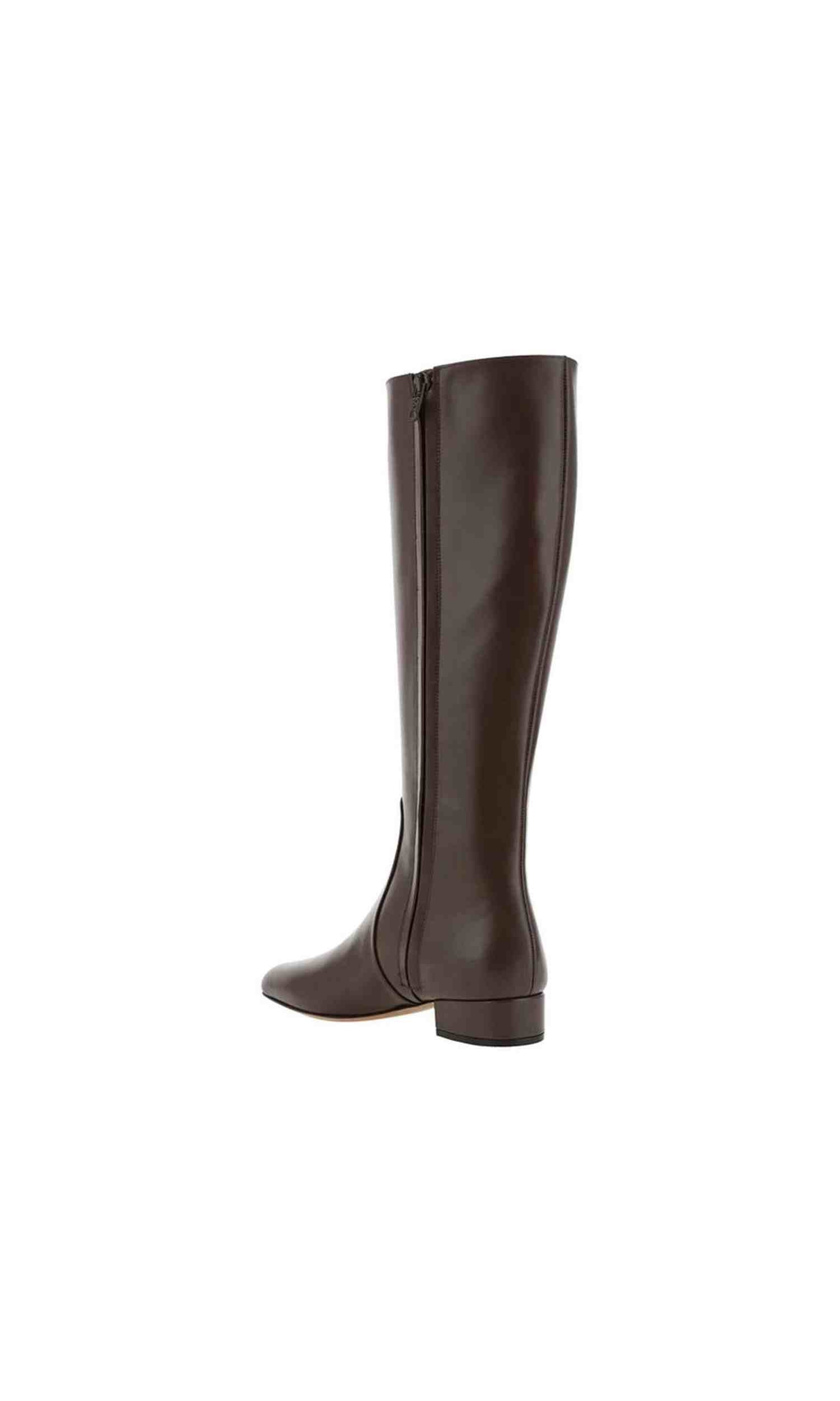 Valentino Leather Garavani Logo Boots Glam Steals