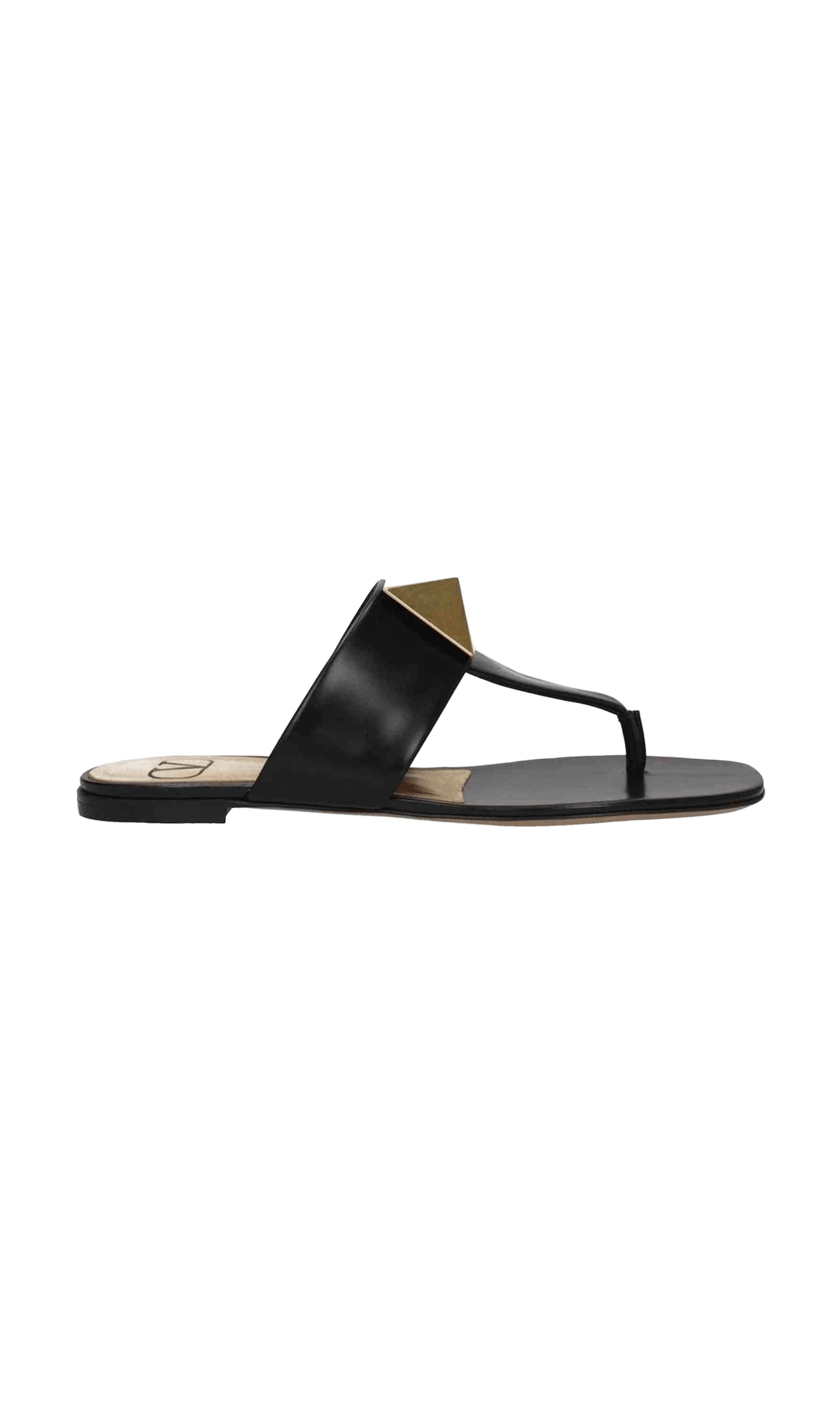 Valentino Leather Garavani One Stud Thong Sandals Glam Steals