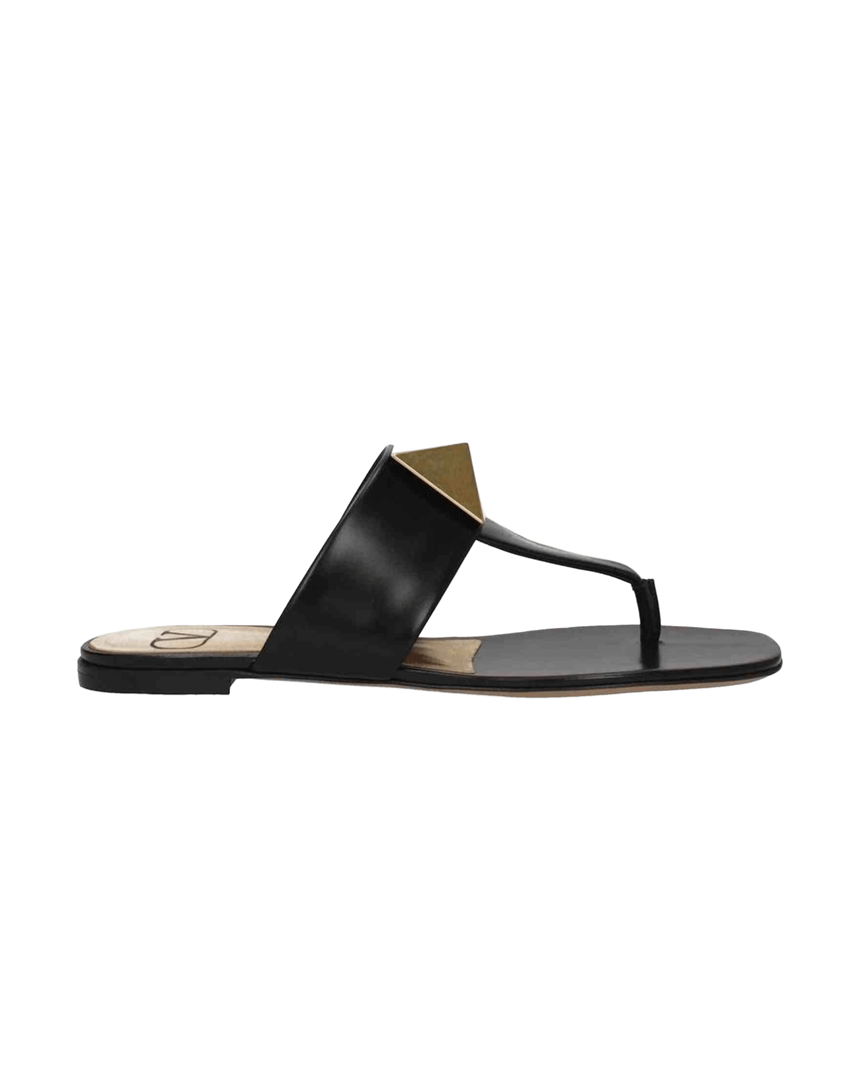 Valentino Leather Garavani One Stud Thong Sandals Glam Steals
