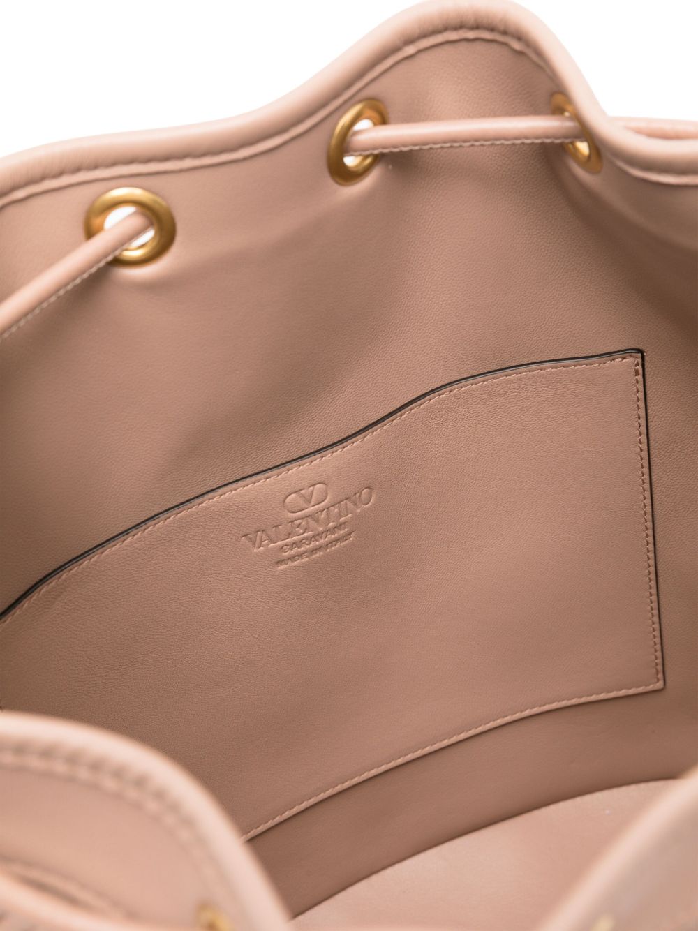 Valentino Leather Garavani Quiltie 67 Bucket Bag Glam Steals