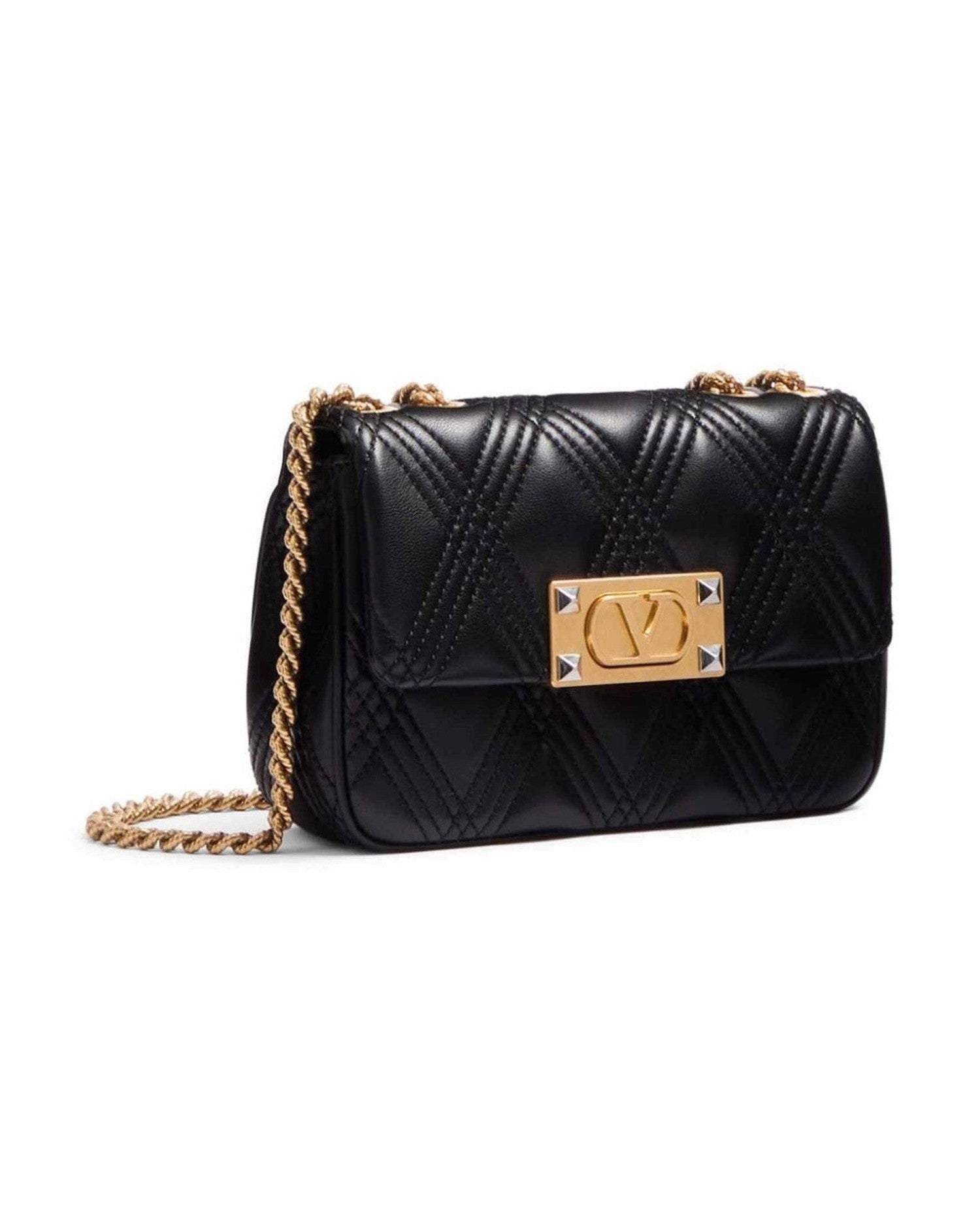 Valentino Leather Garavani Quiltie 67 Small Shoulder Bag Glam Steals