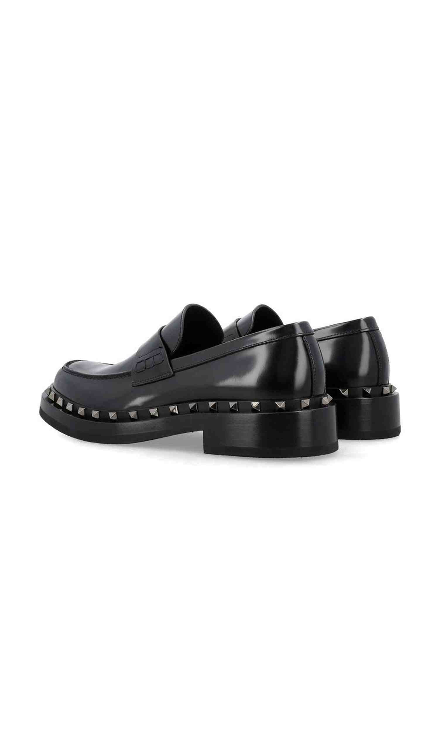 Valentino Leather Garavani Rockstud 35Mm Sandals Glam Steals