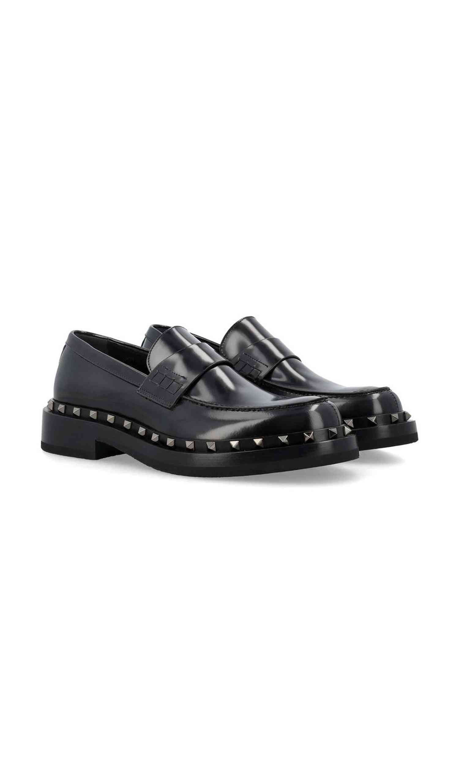 Valentino Leather Garavani Rockstud 35Mm Sandals Glam Steals