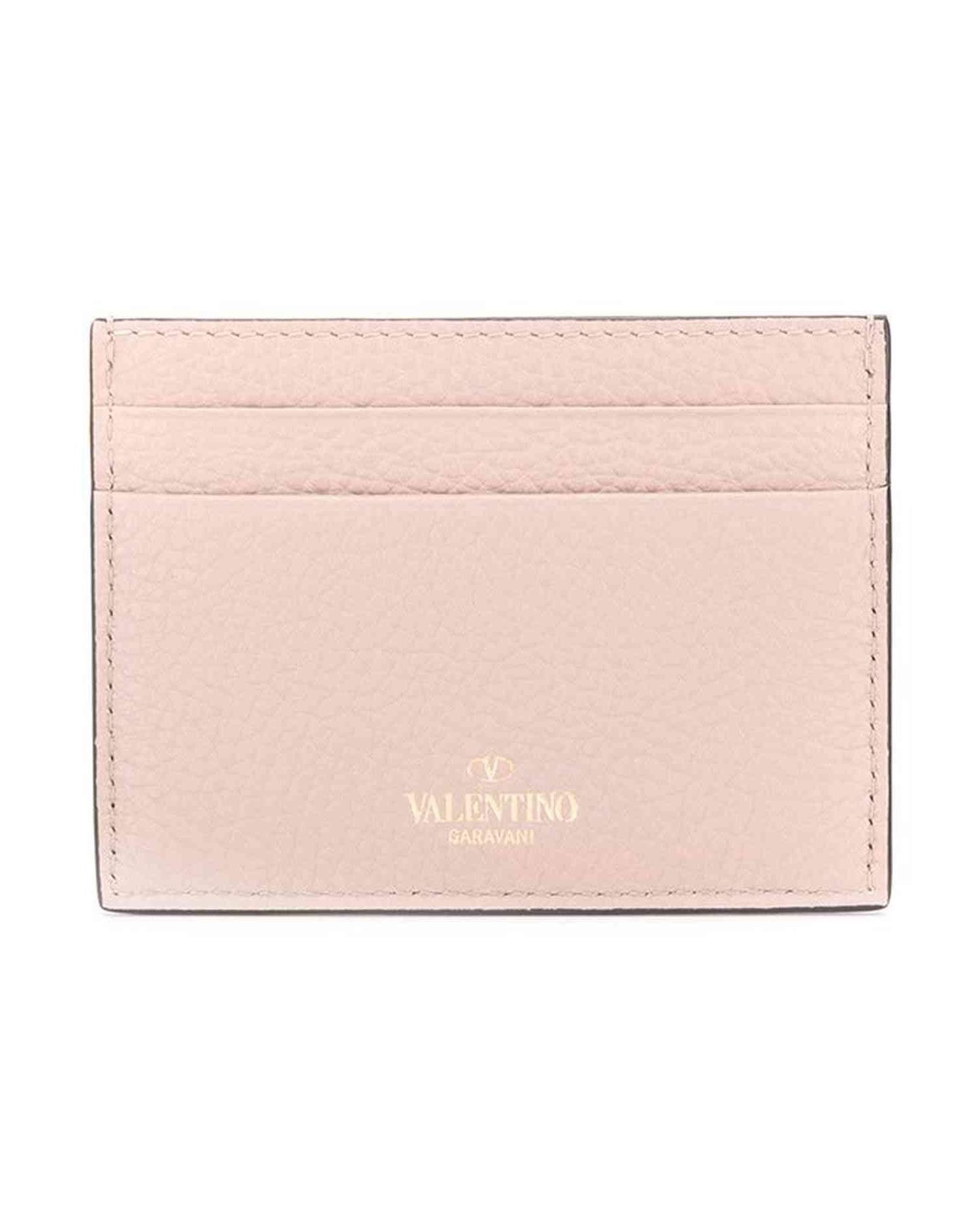 Valentino Leather Garavani Rockstud Card Case Glam Steals