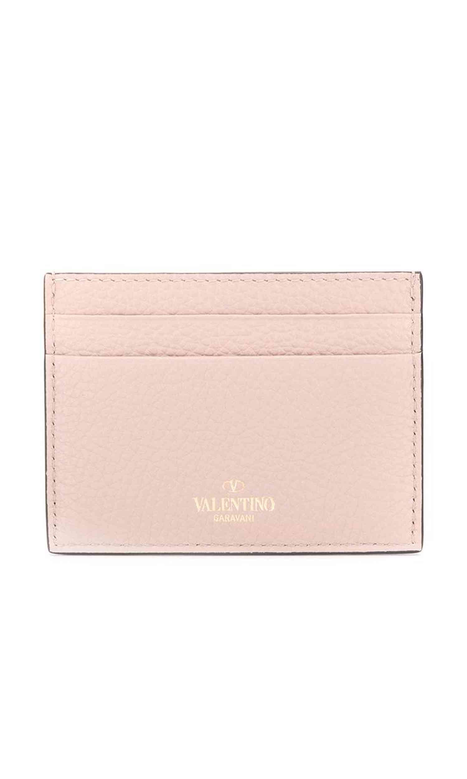 Valentino Leather Garavani Rockstud Card Case Glam Steals