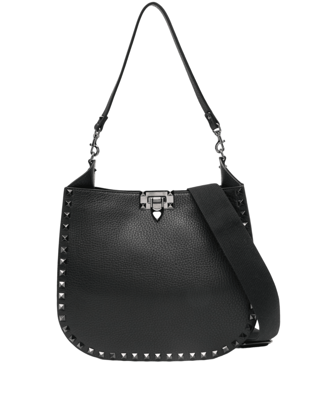Valentino Leather Garavani Rockstud Hobo Bag Glam Steals