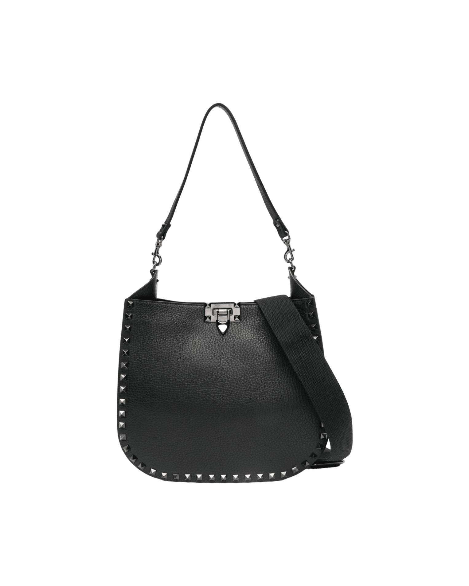 Valentino Leather Garavani Rockstud Hobo Bag Glam Steals