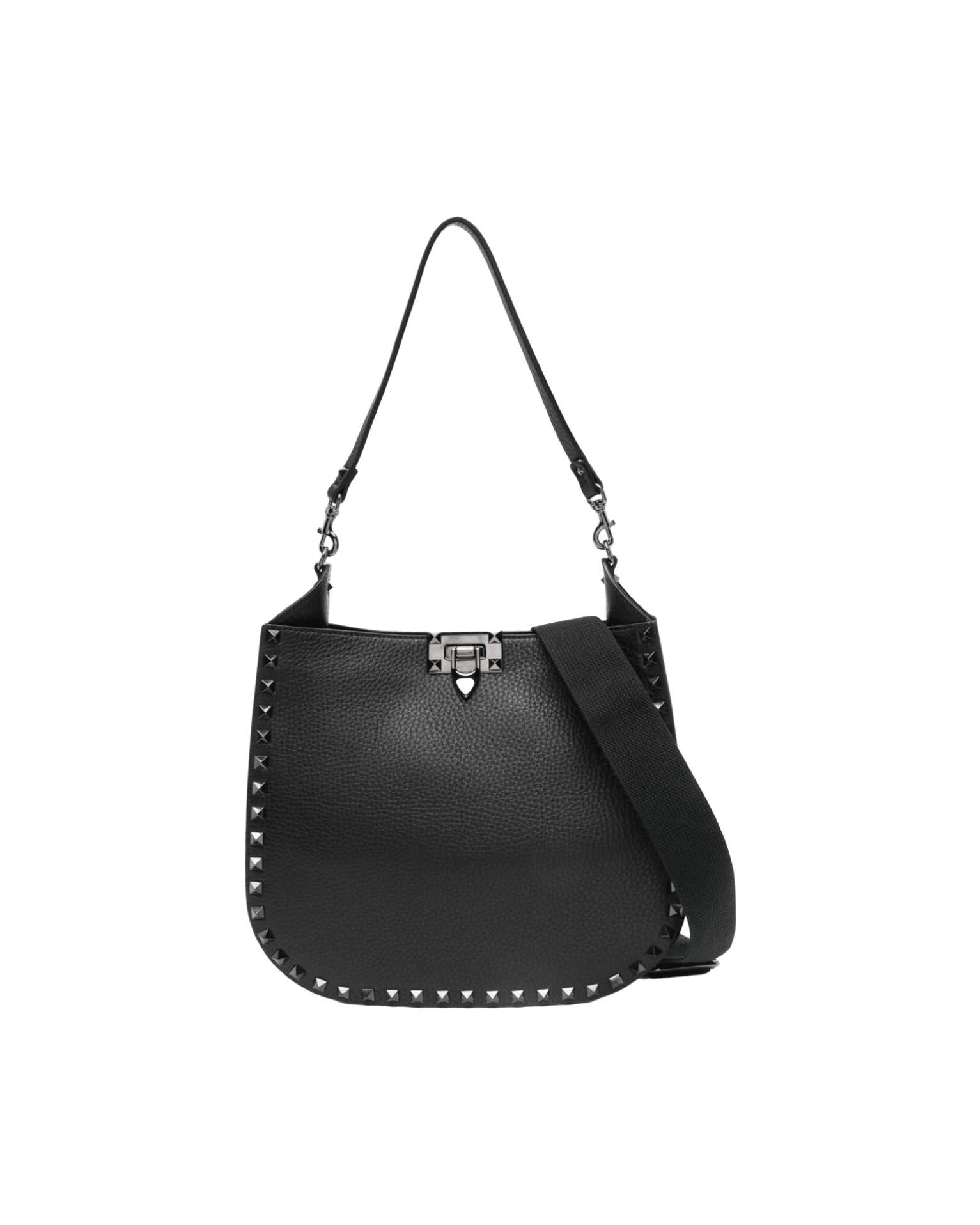 Valentino Leather Garavani Rockstud Hobo Bag Glam Steals