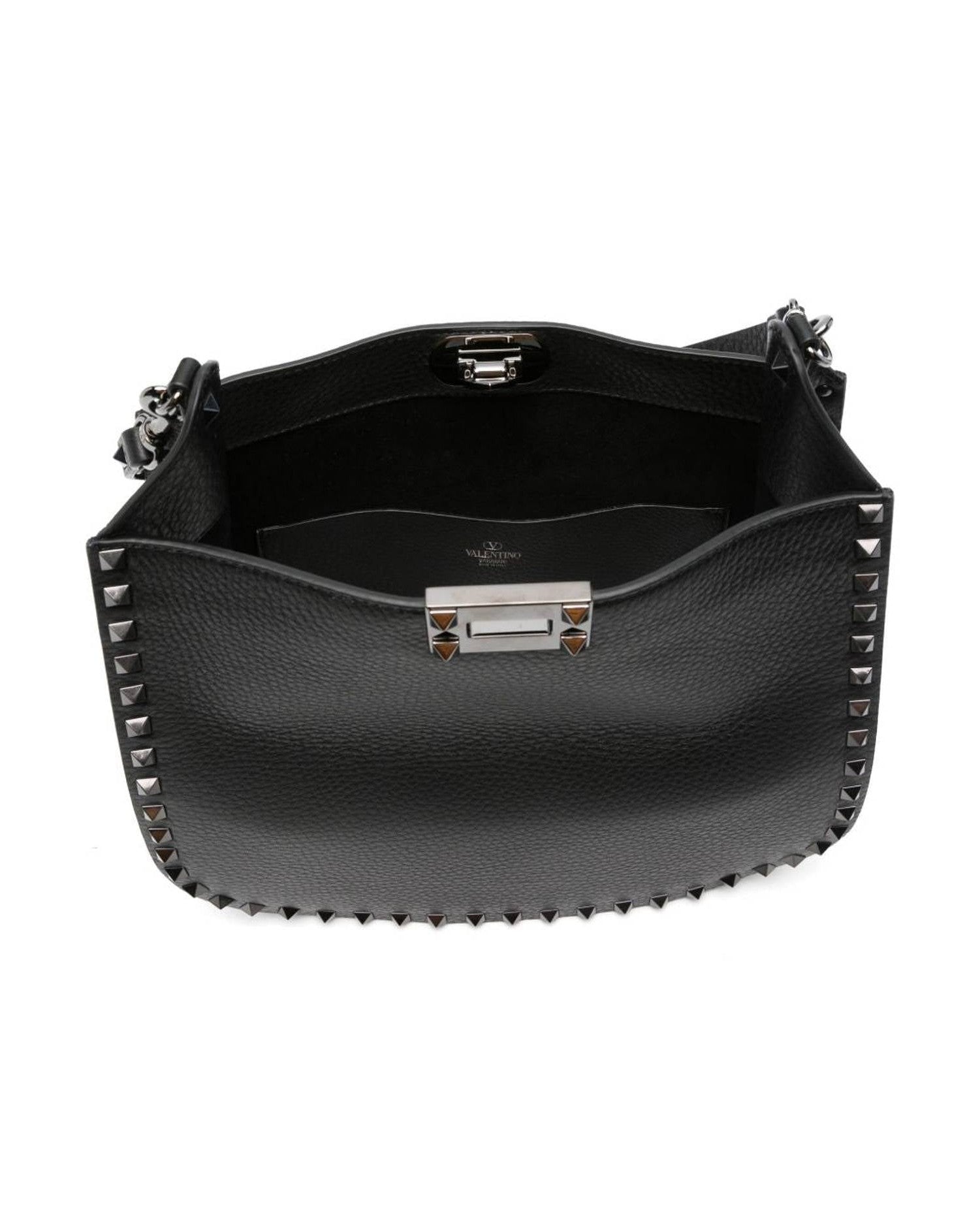 Valentino Leather Garavani Rockstud Hobo Bag Glam Steals