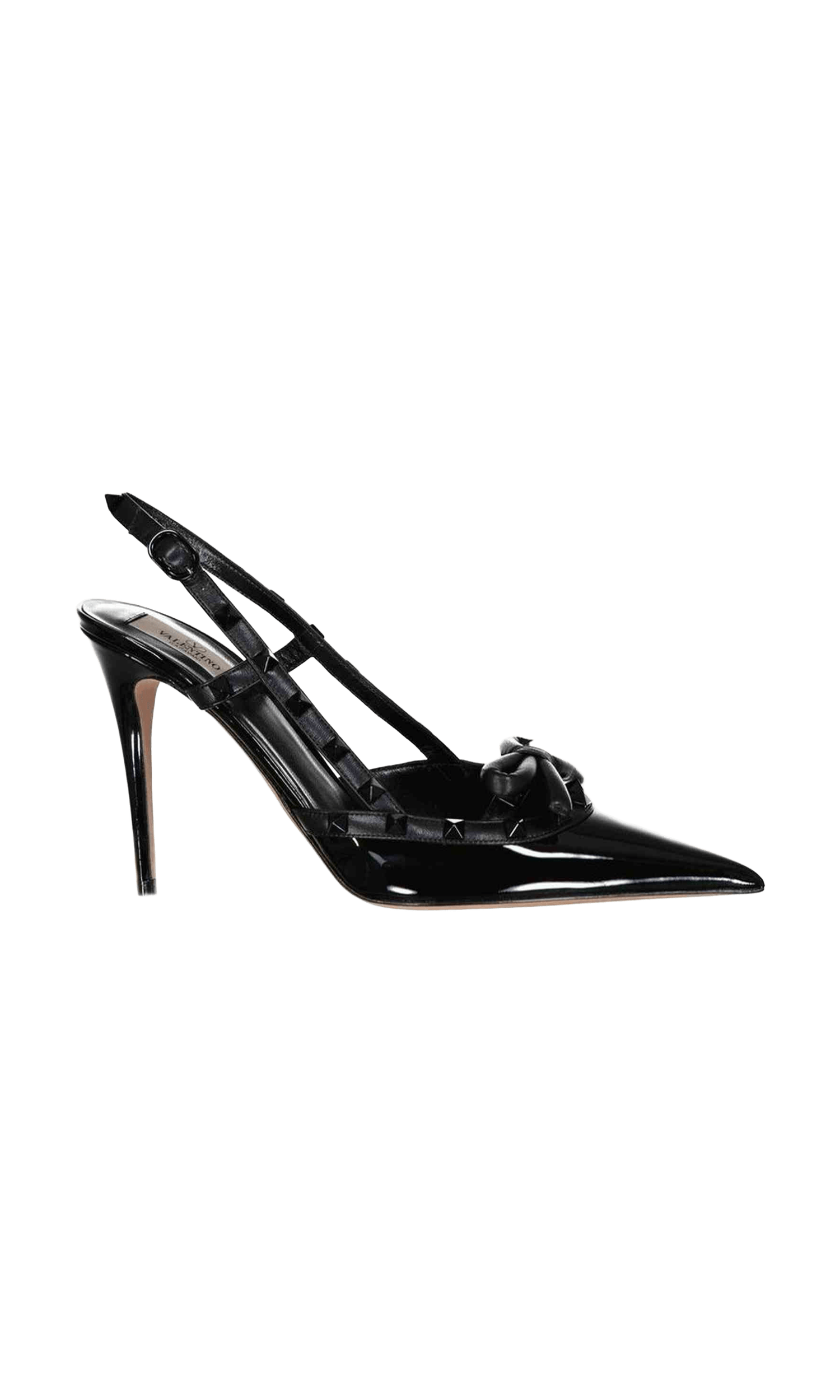 Valentino Leather Garavani Rockstud Slingback Pumps Glam Steals
