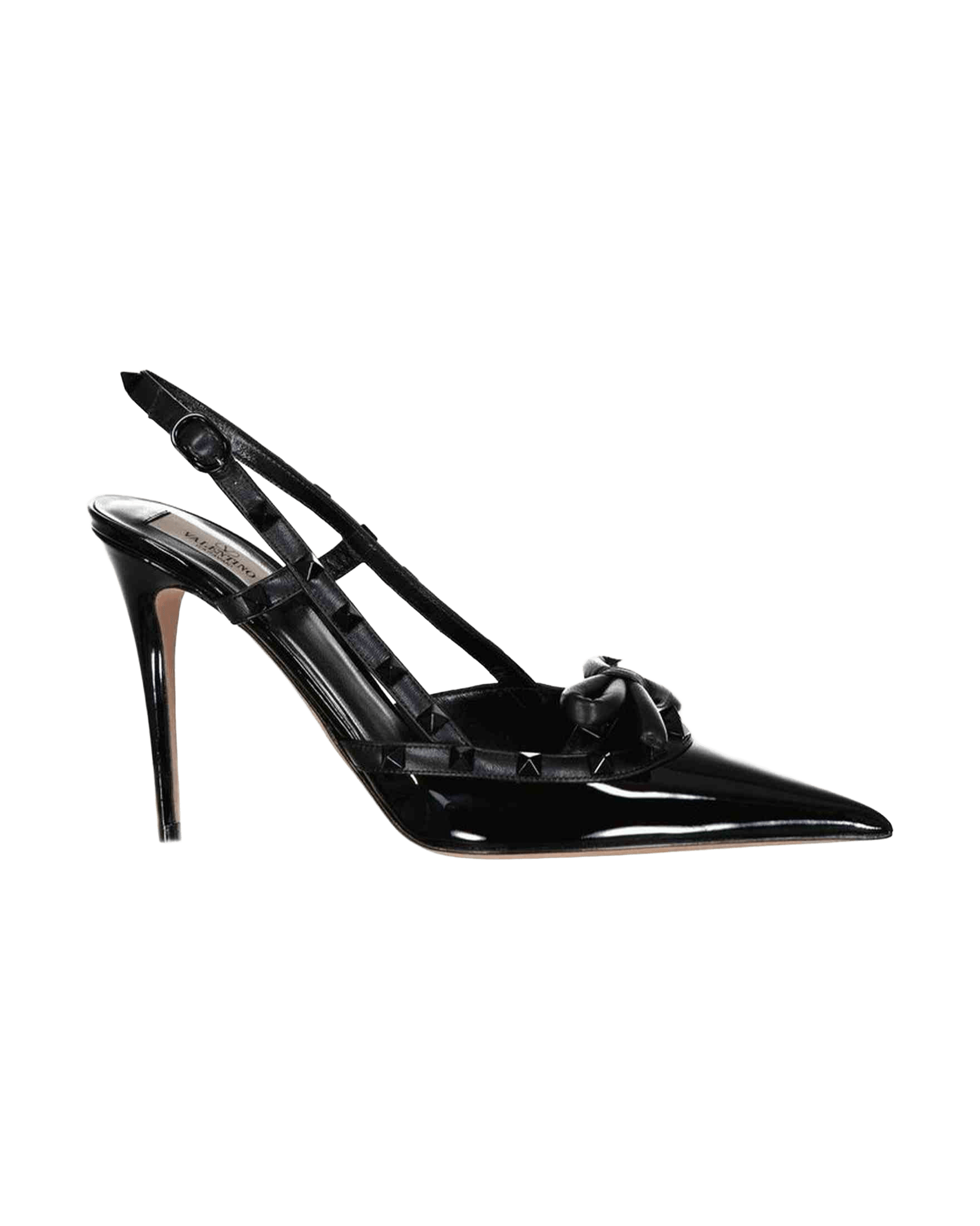 Valentino Leather Garavani Rockstud Slingback Pumps Glam Steals