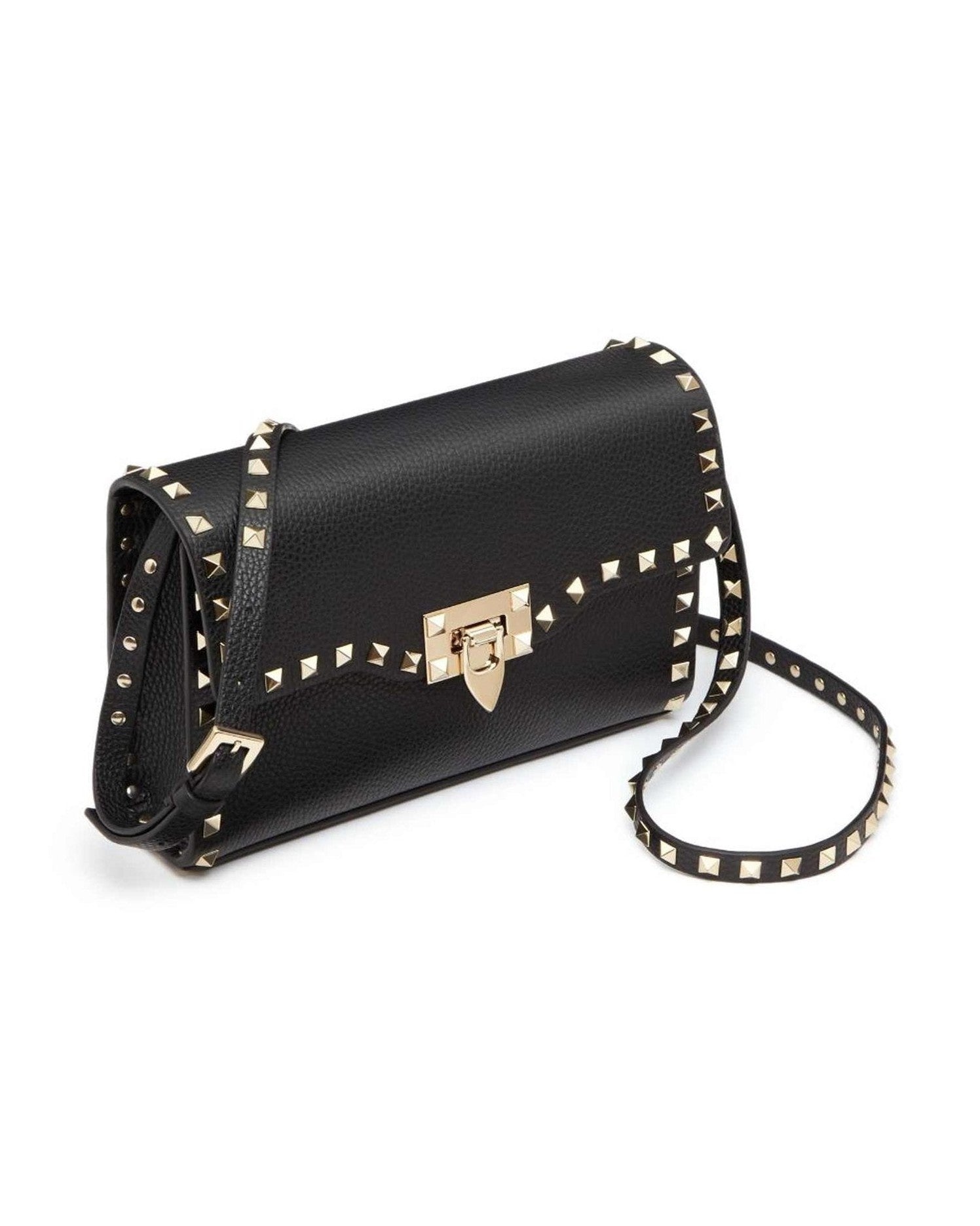 Valentino Leather Garavani Rockstud Small Shoulder Bag Glam Steals