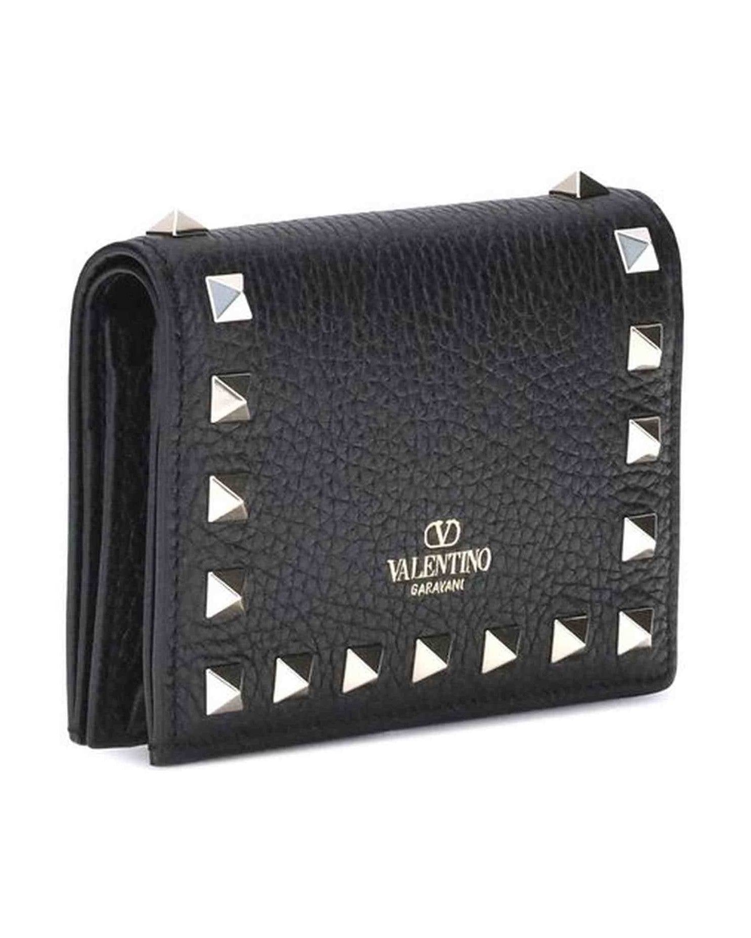 Valentino Leather Garavani Rockstud Wallet Glam Steals
