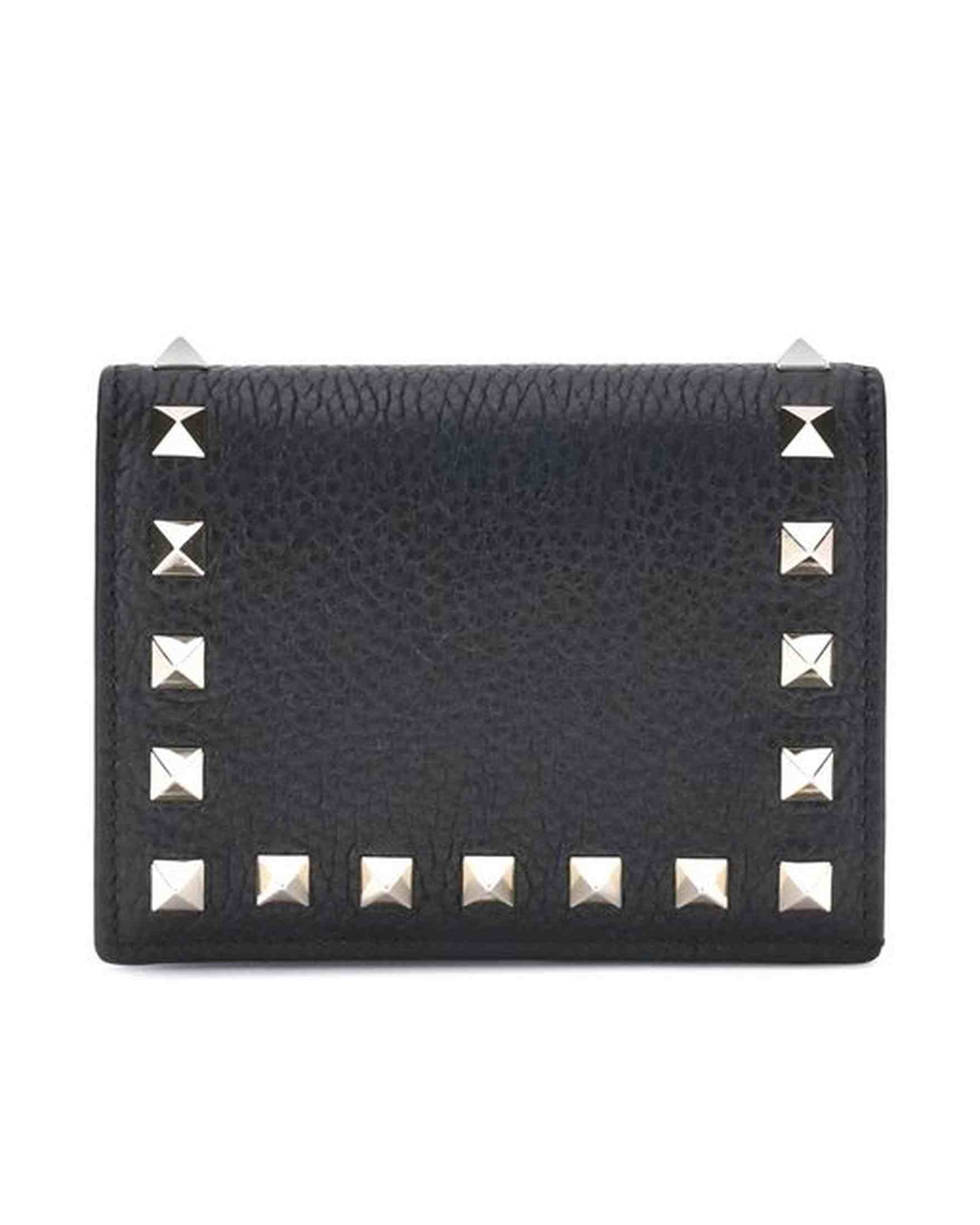 Valentino Leather Garavani Rockstud Wallet Glam Steals