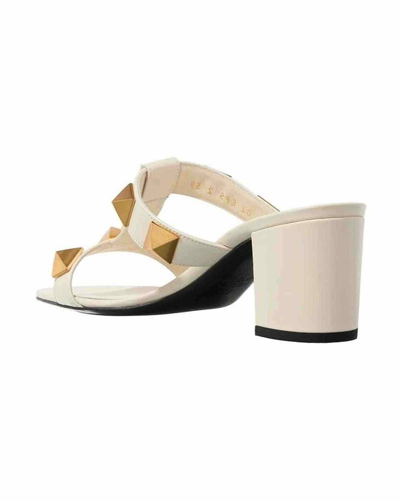 Valentino Leather Garavani Roman Stud Sandals Glam Steals