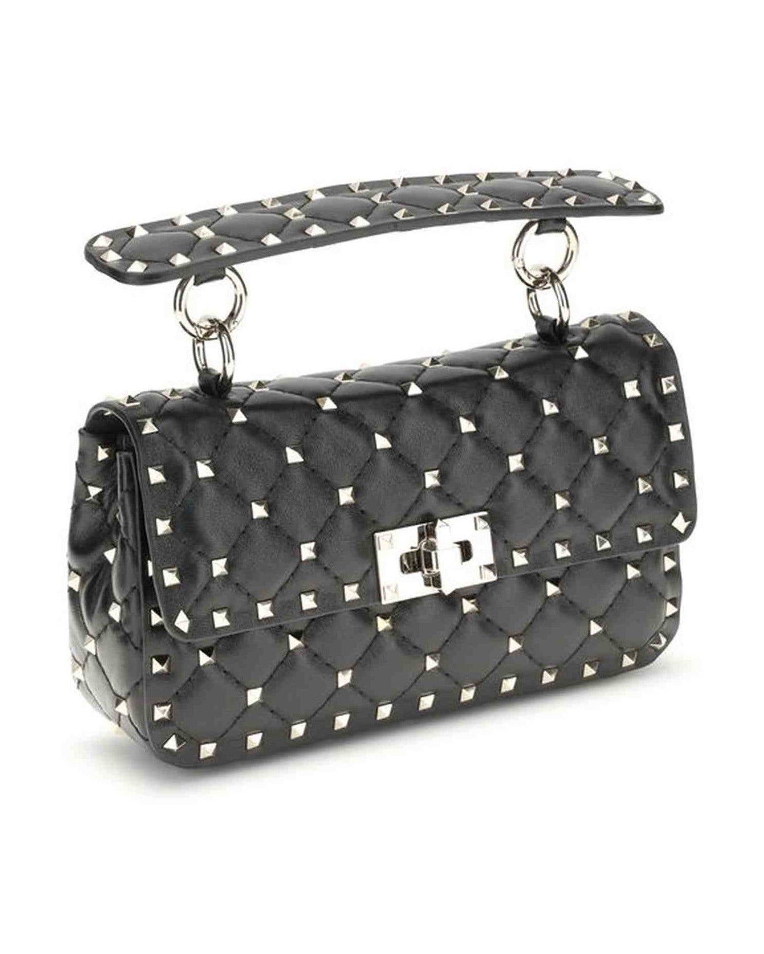Valentino Leather Garavani Small Rockstud Spike Handbag Glam Steals