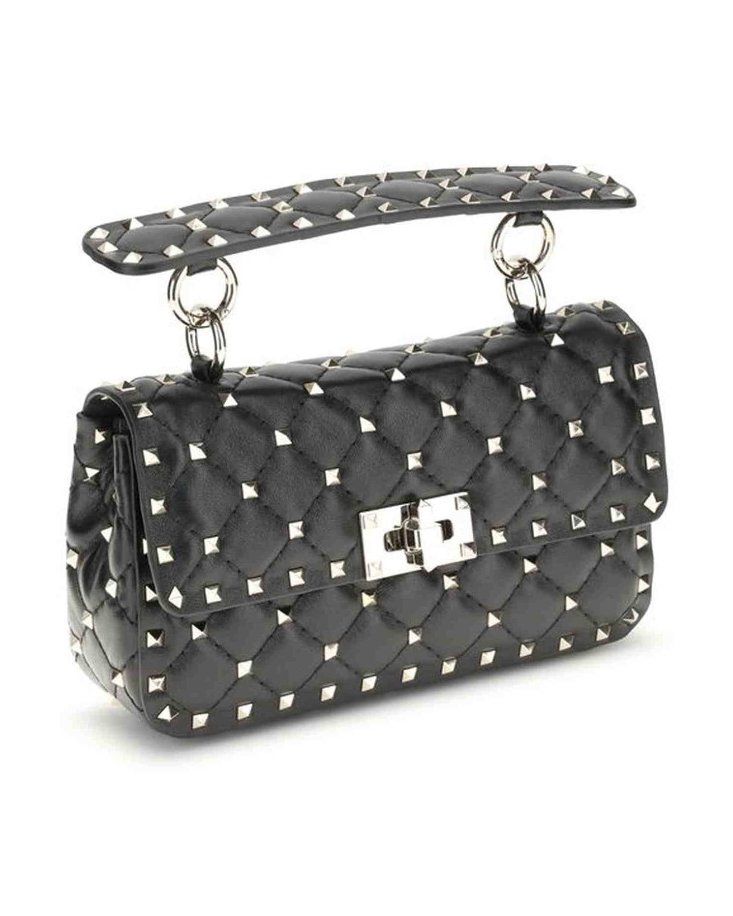 Valentino Leather Garavani Small Rockstud Spike Handbag Glam Steals