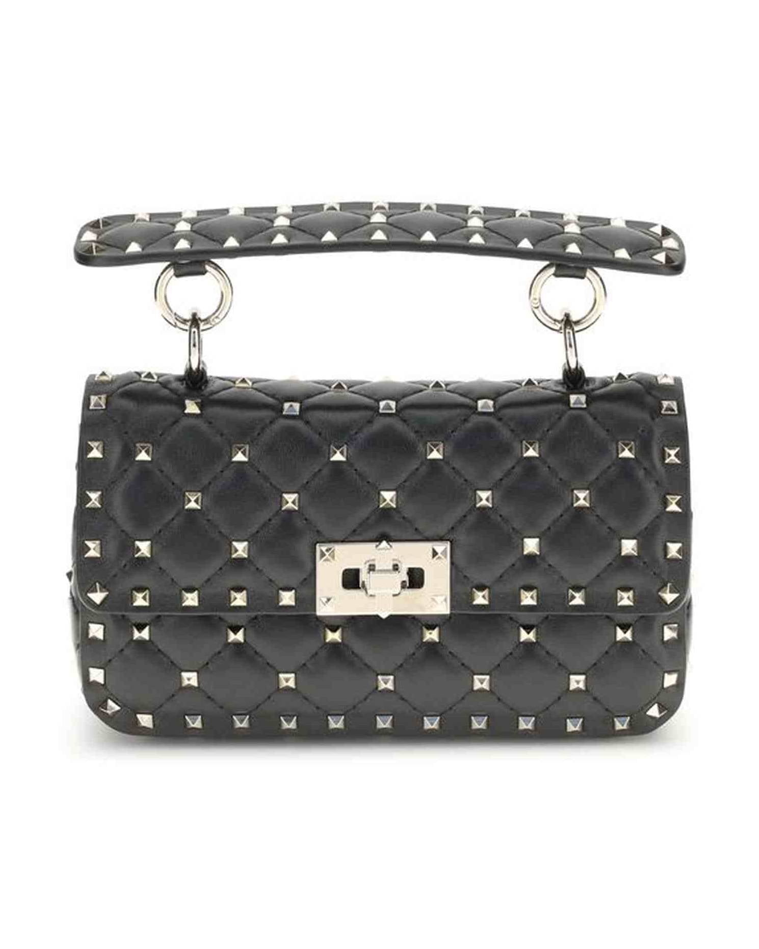 Valentino Leather Garavani Small Rockstud Spike Handbag Glam Steals