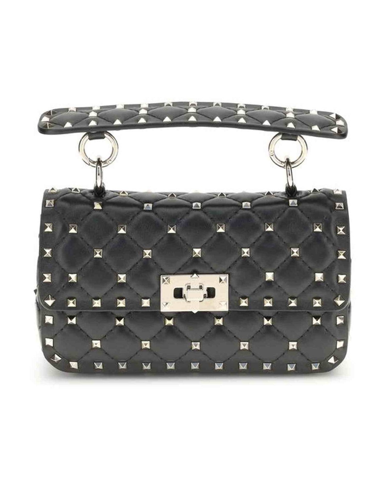 Valentino Leather Garavani Small Rockstud Spike Handbag Glam Steals