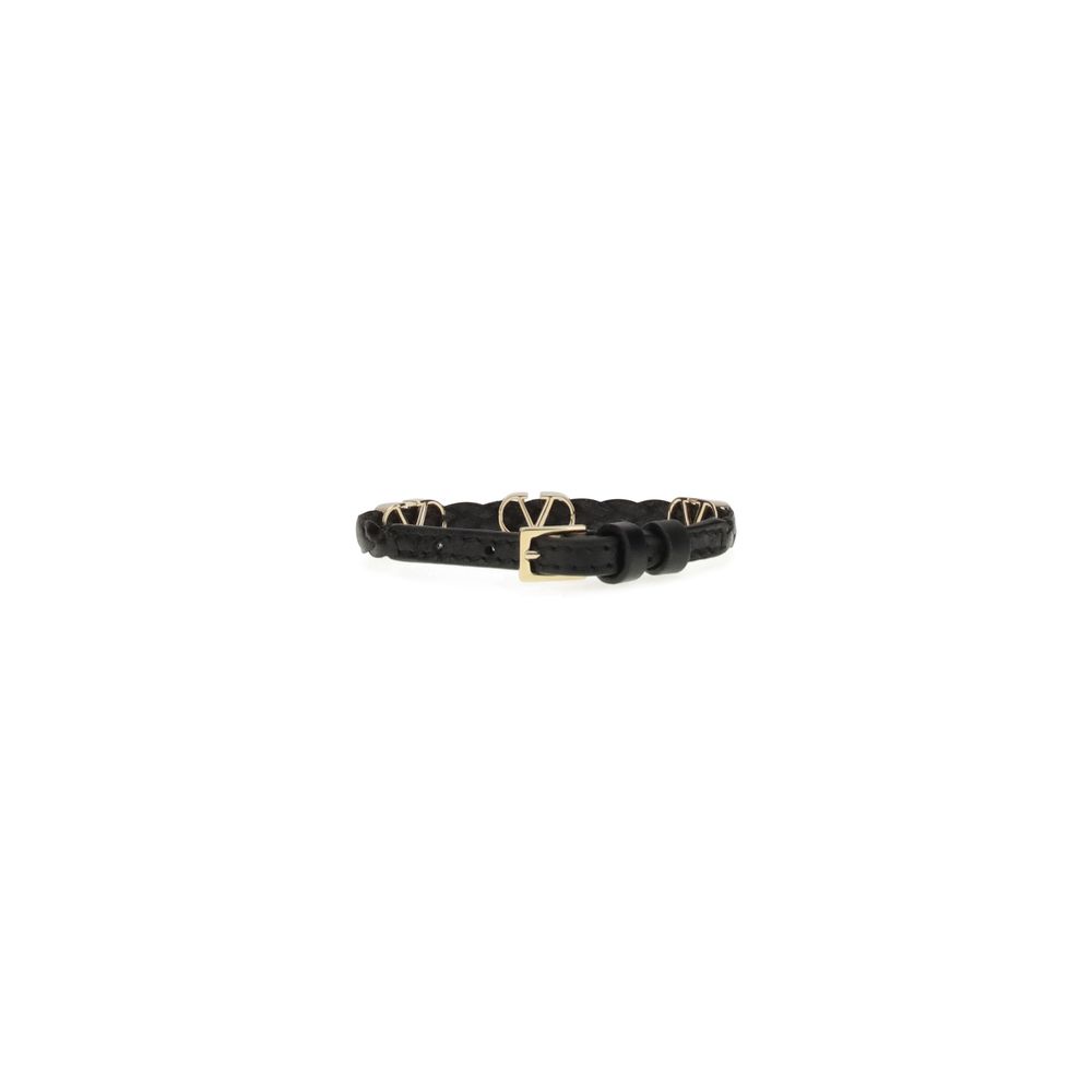 Valentino Leather Garavani Vlogo Bracelet Glam Steals