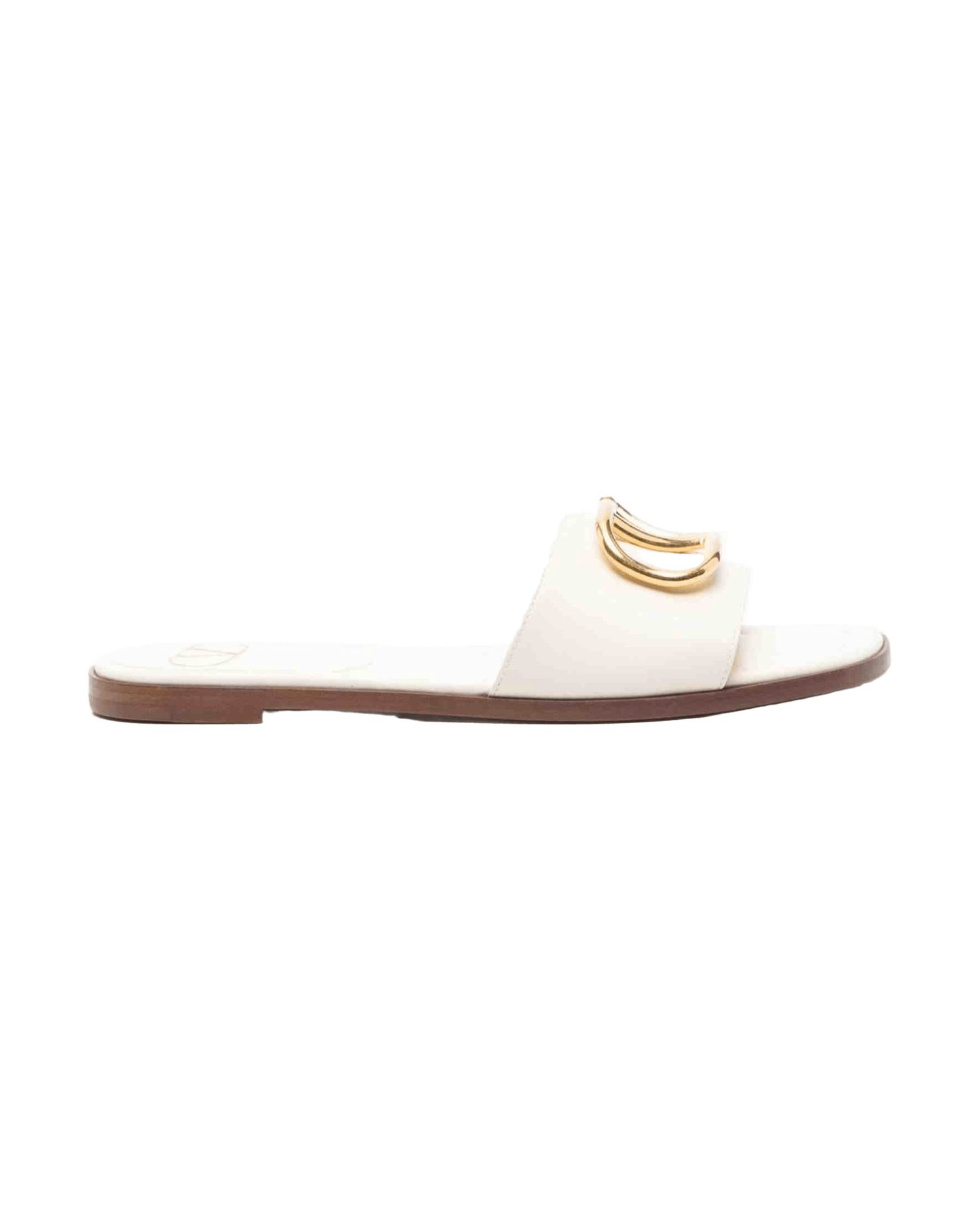 Valentino Leather Garavani Vlogo Sandals Glam Steals
