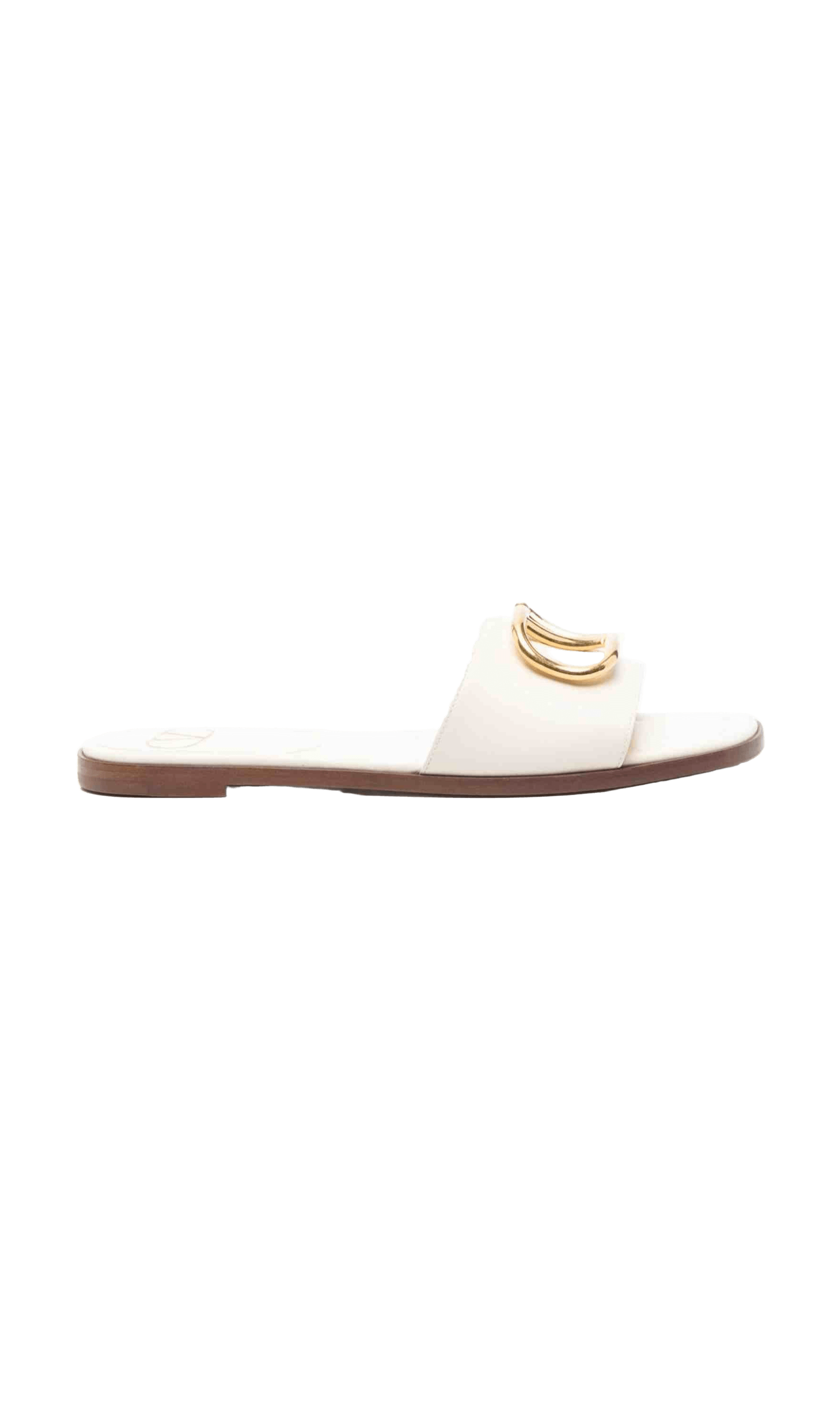Valentino Leather Garavani Vlogo Sandals Glam Steals