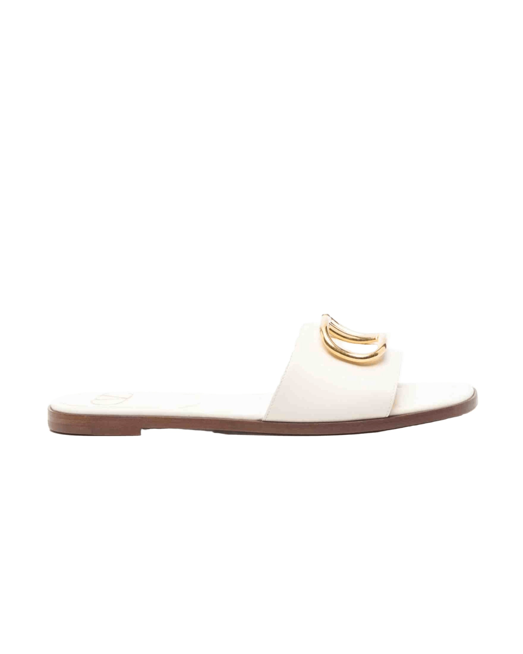 Valentino Leather Garavani Vlogo Sandals Glam Steals