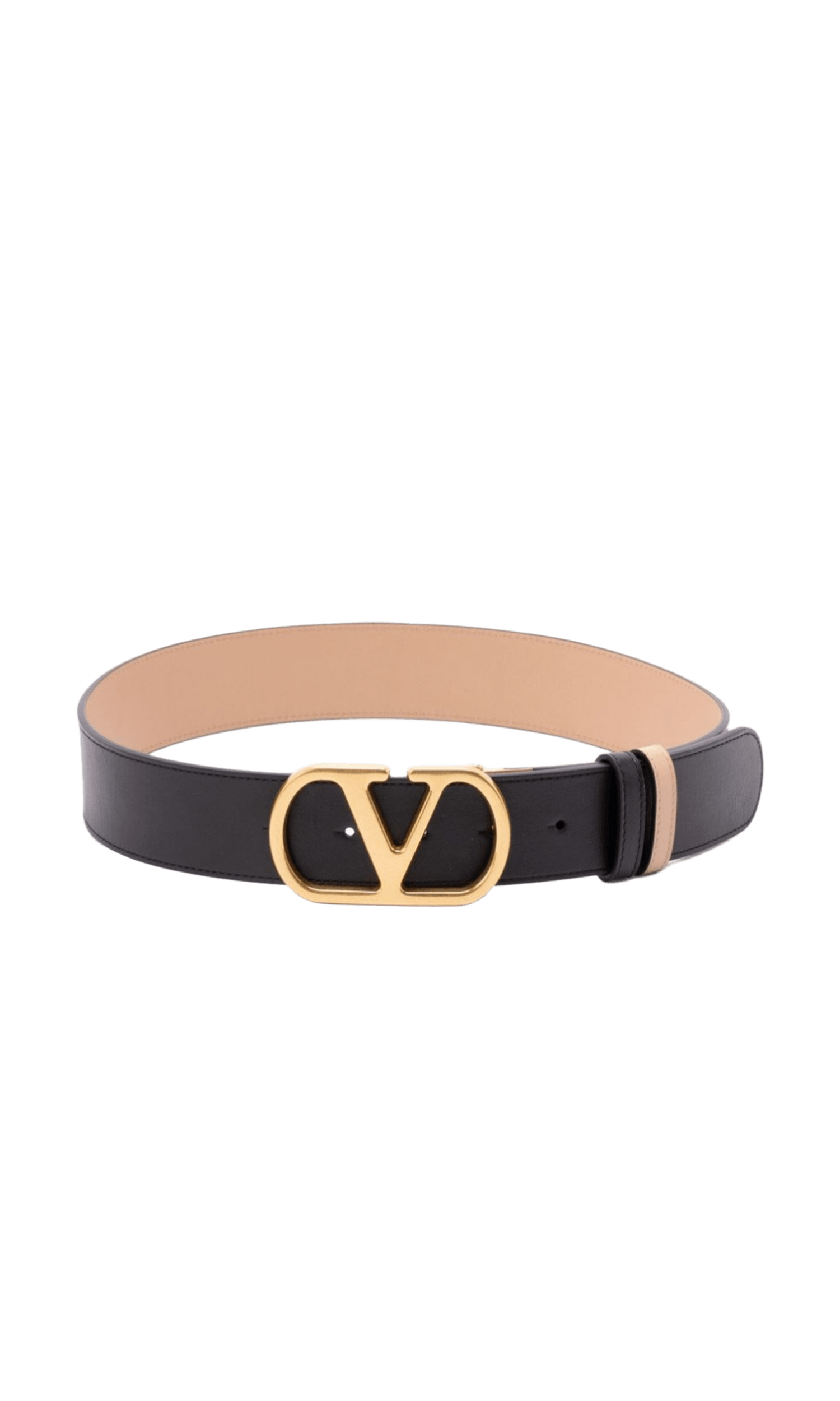 Valentino Leather Garavani Vlogo Signature Reversible Belt Glam Steals