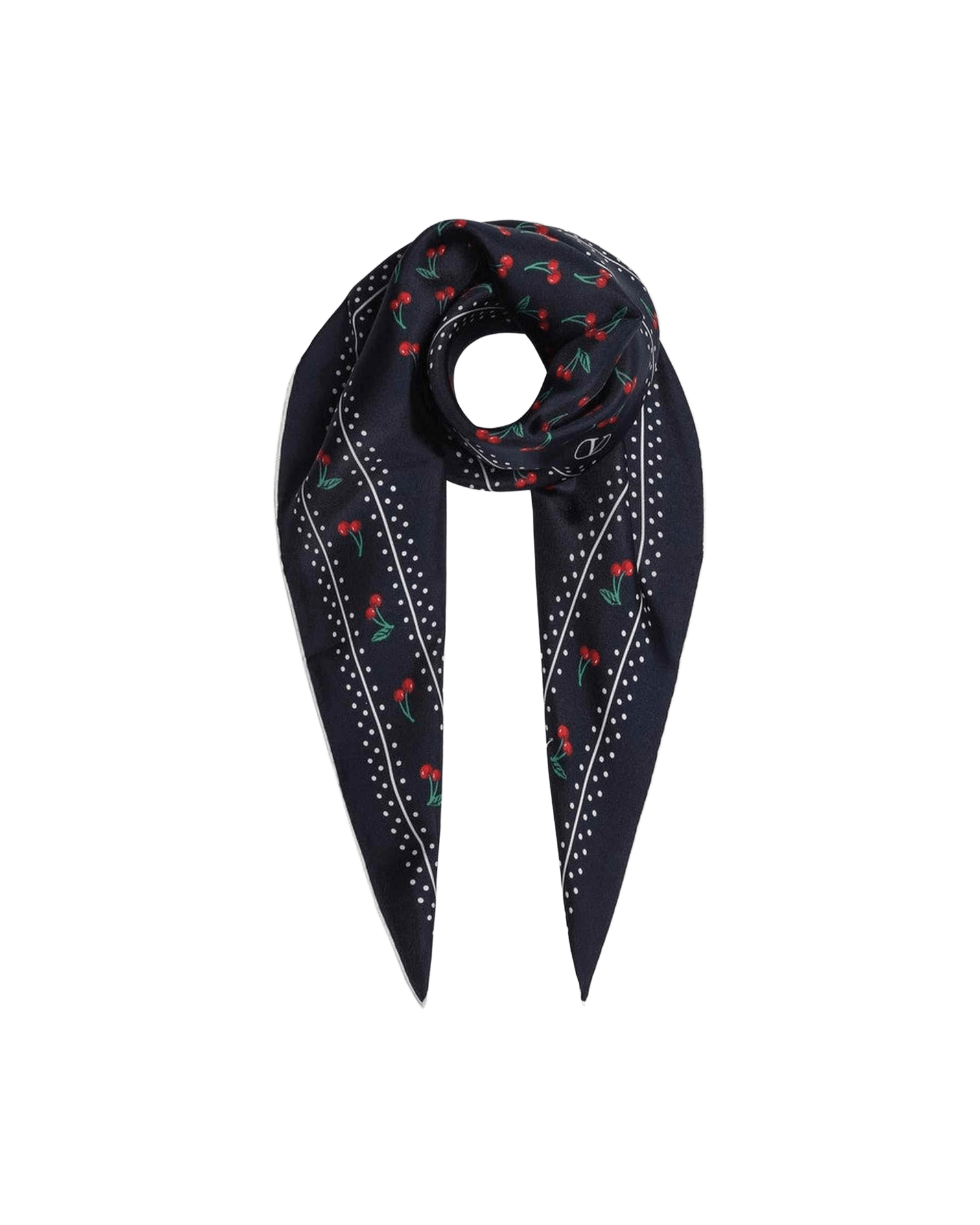 Valentino Silk Garavani Cherryfic Scarf Glam Steals