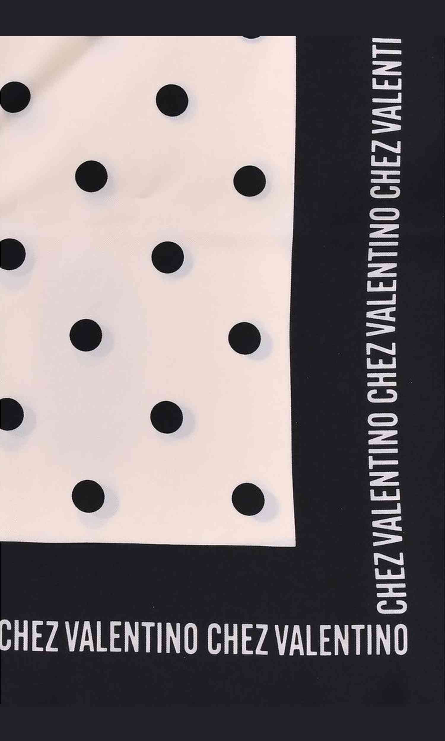 Valentino Silk Garavani Polka Dot Scarf Glam Steals
