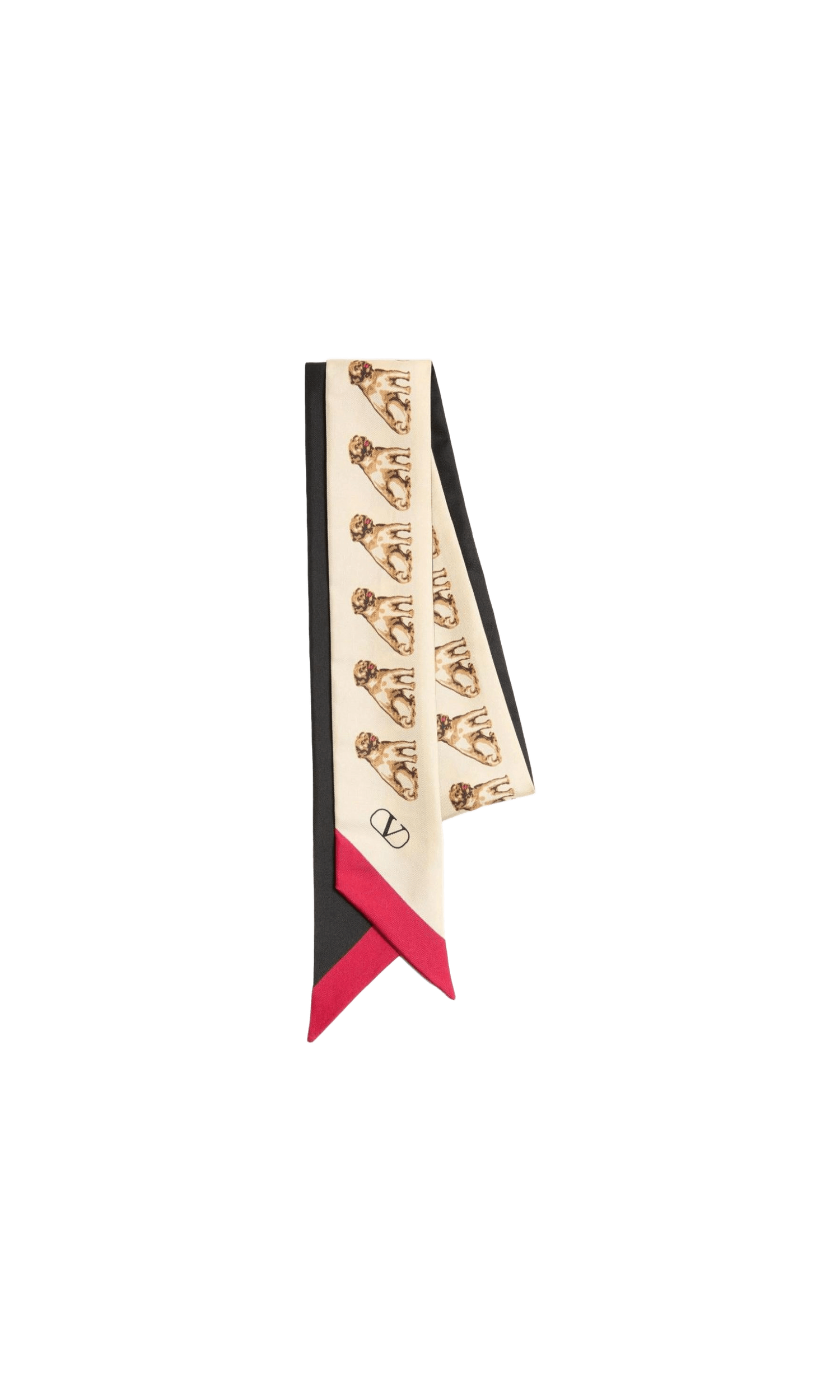 Valentino Silk Garavani Scarf Bandeaux Petit Charles Glam Steals
