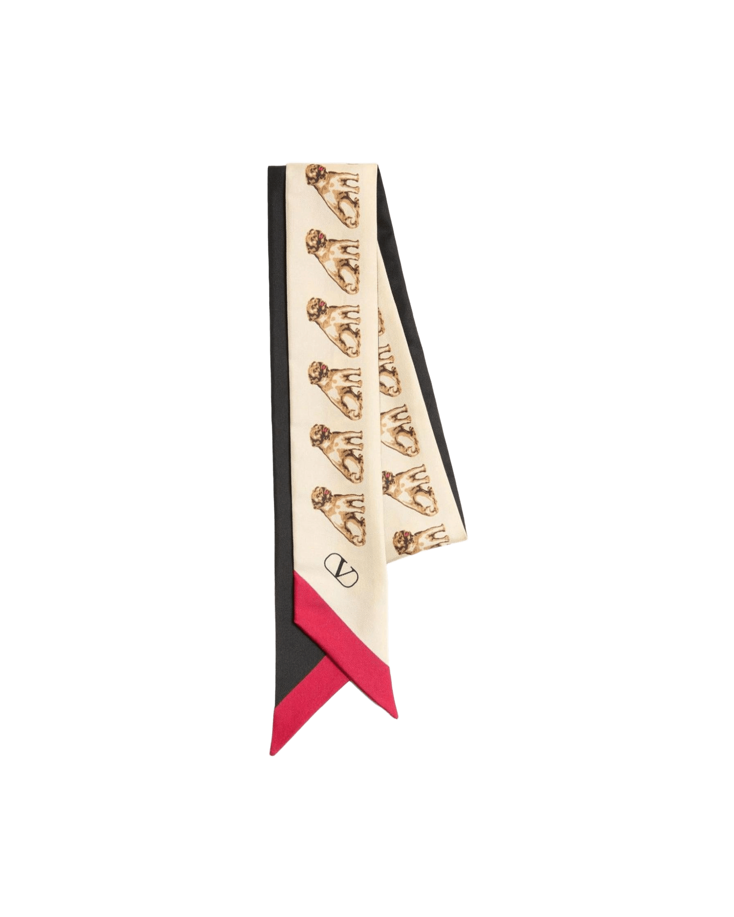 Valentino Silk Garavani Scarf Bandeaux Petit Charles Glam Steals