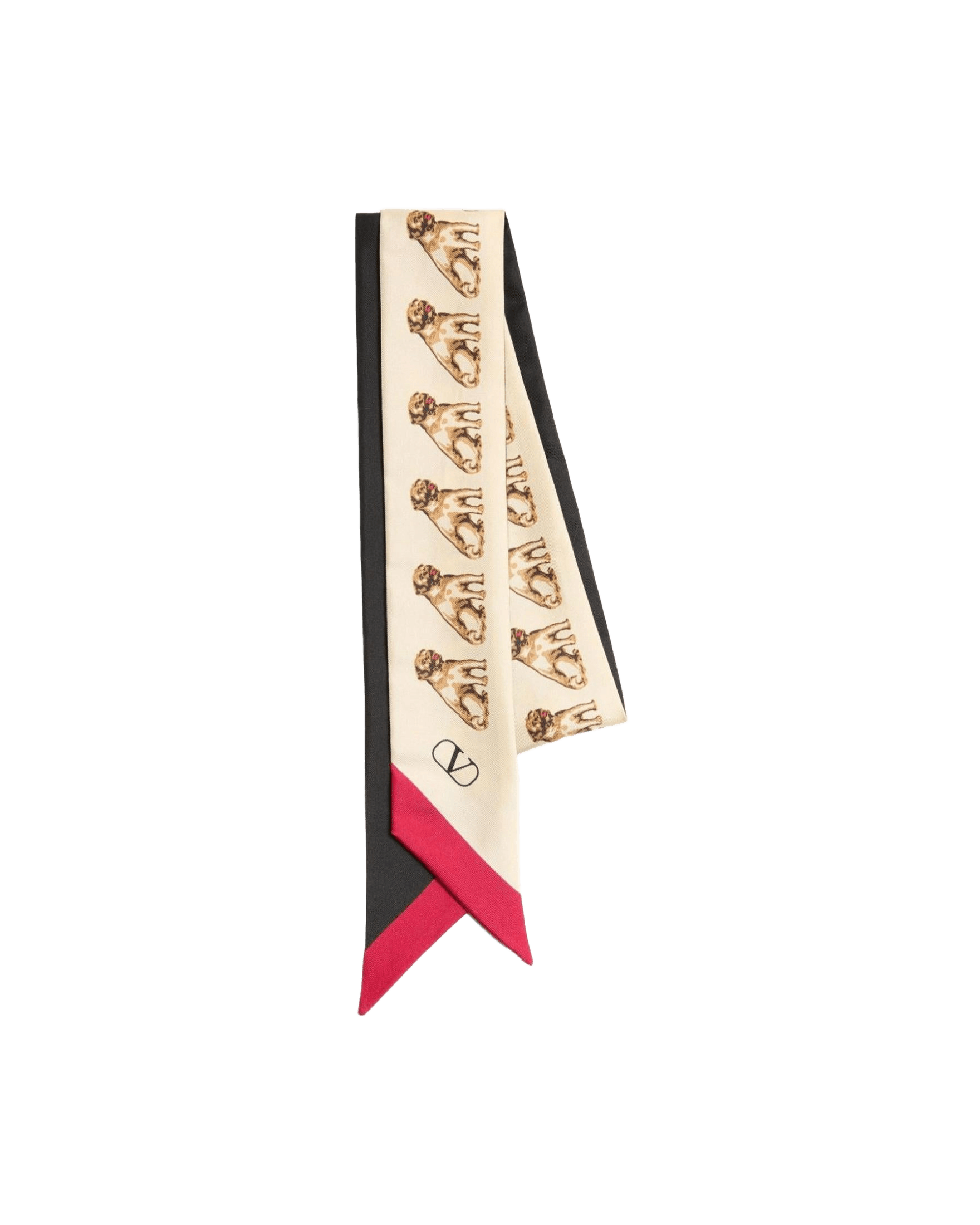 Valentino Silk Garavani Scarf Bandeaux Petit Charles Glam Steals