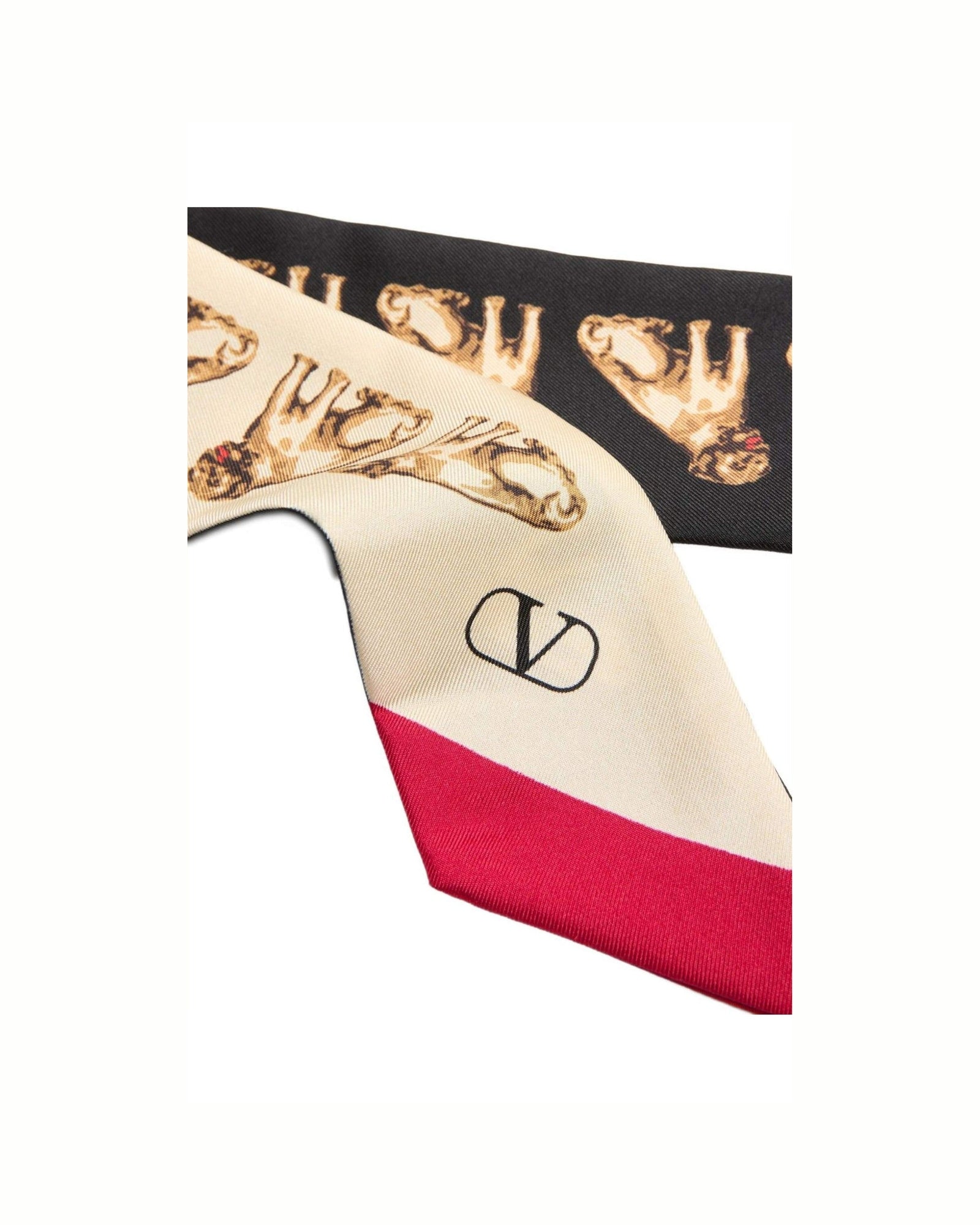 Valentino Silk Garavani Scarf Bandeaux Petit Charles Glam Steals