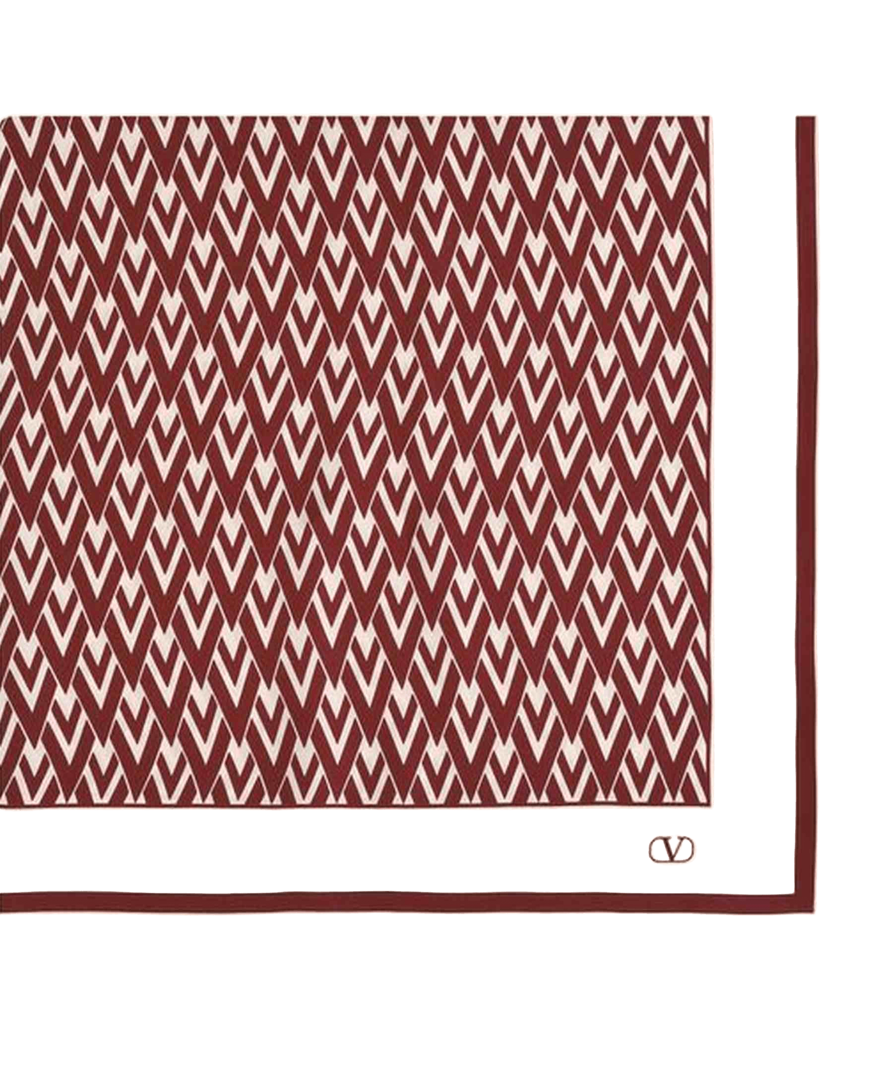 Valentino Silk Garavani Toute La V Scarf Glam Steals