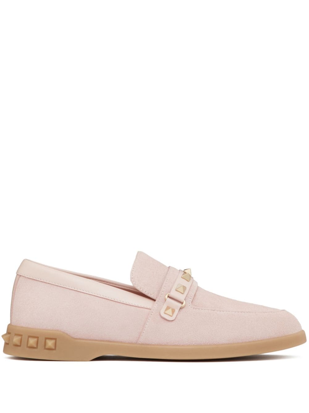 Valentino Suede Garavani Leisure Flows Loafers Glam Steals