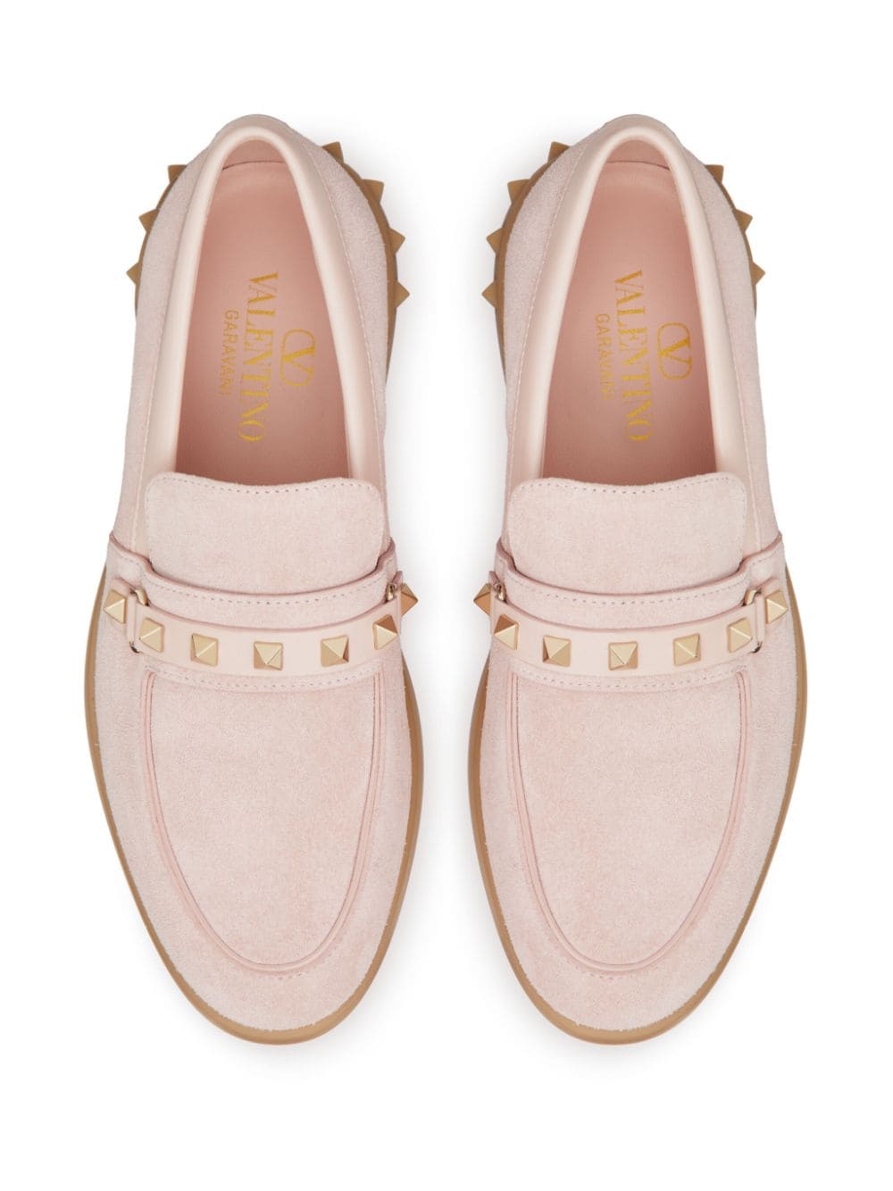 Valentino Suede Garavani Leisure Flows Loafers Glam Steals