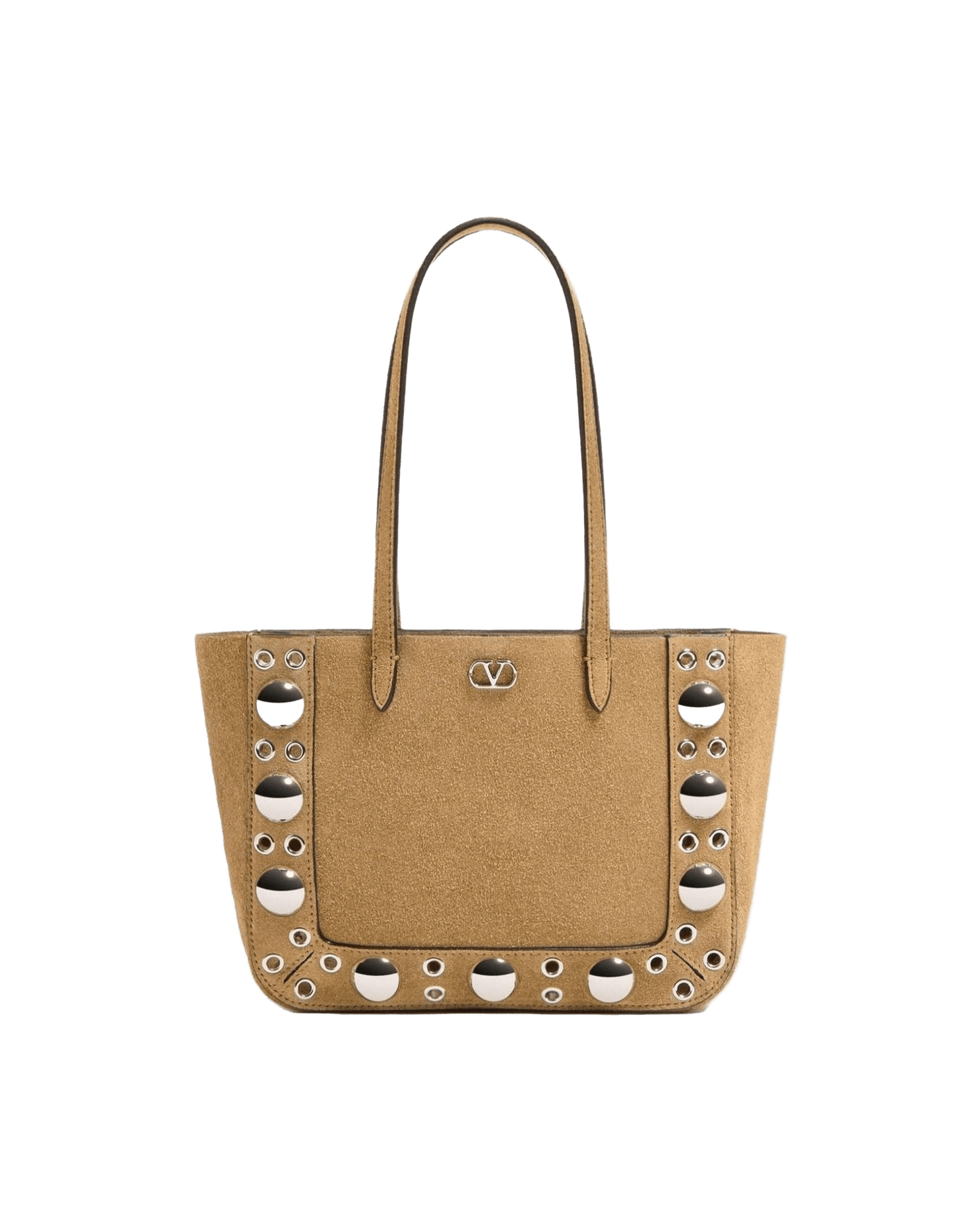 Valentino Suede Garavani NellcôTe Mini Shopping Bag Glam Steals