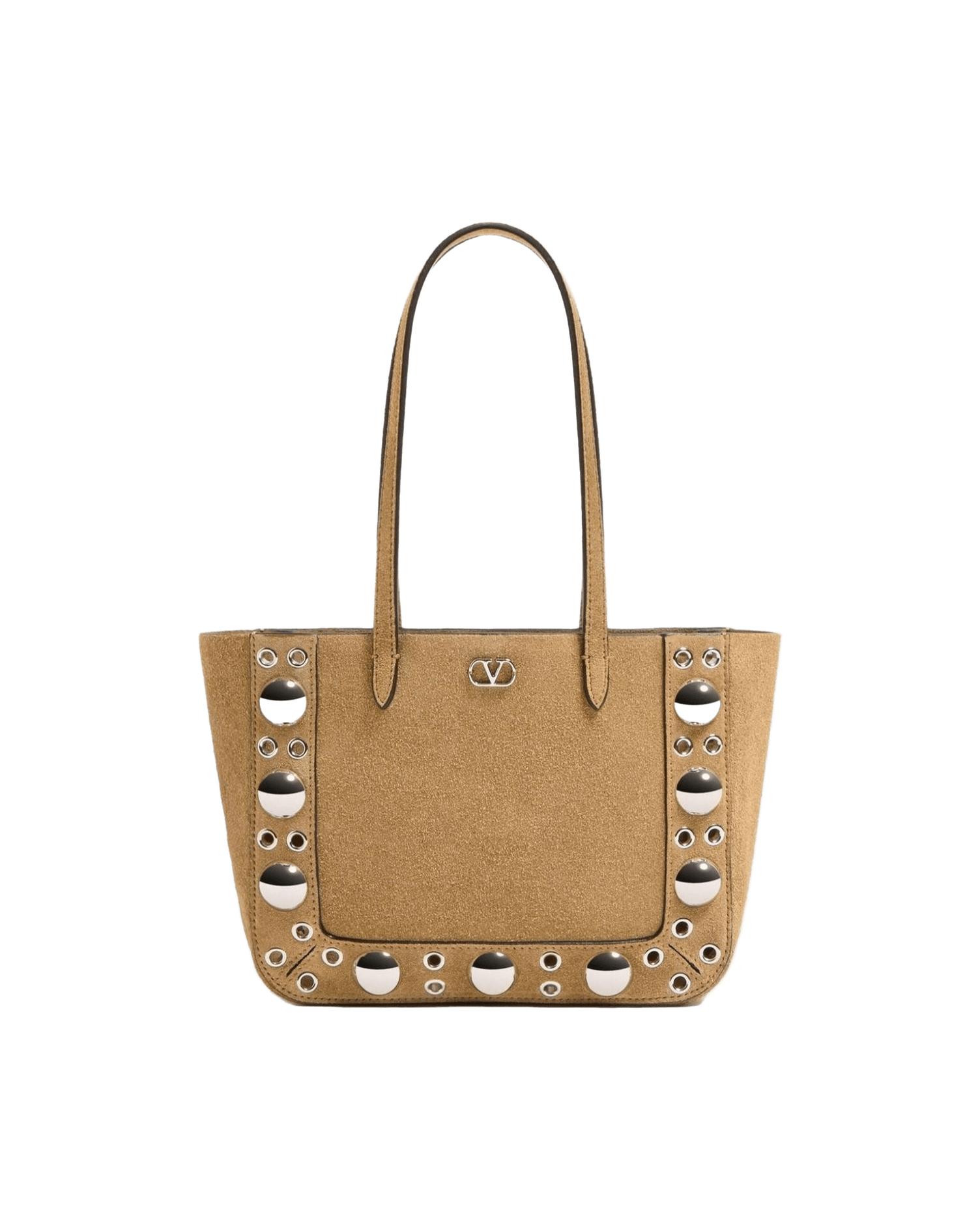 Valentino Suede Garavani Nellcôte Mini Shopping Bag Glam Steals