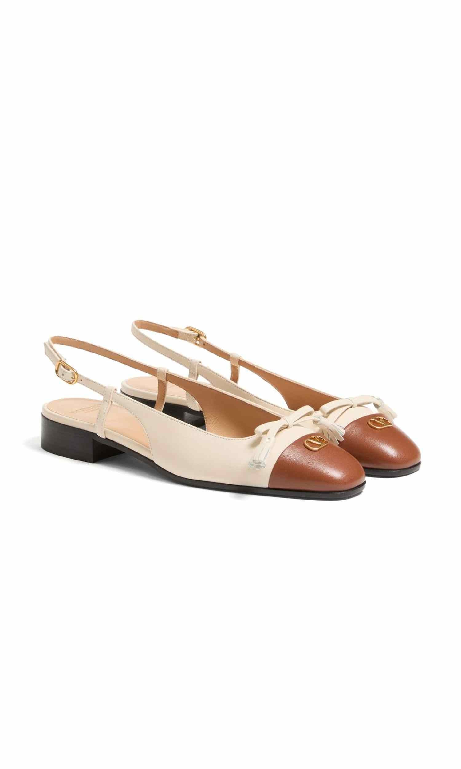 Valentino White Garavani Flat Shoes Glam Steals