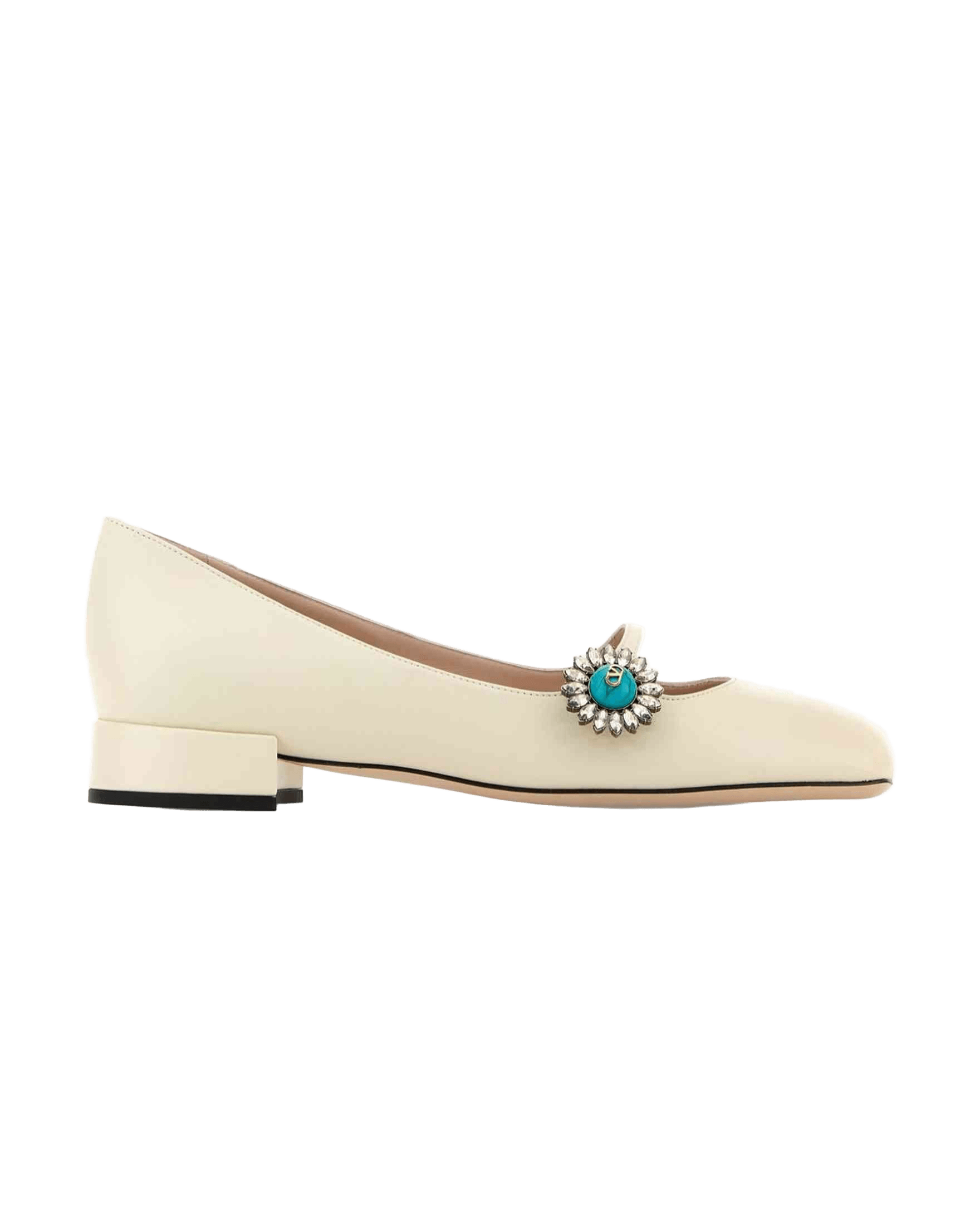 Valentino White Garavani Flat Shoes Glam Steals