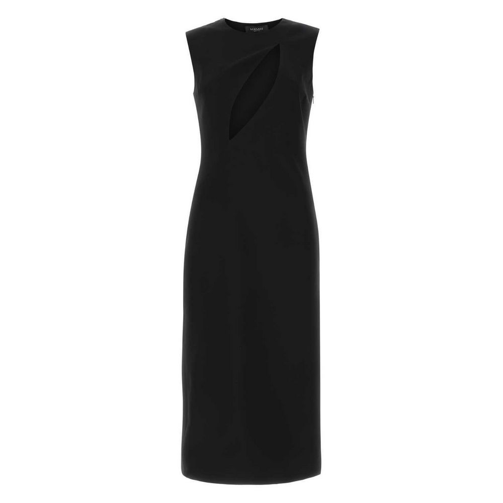 Versace Acetate Black Dress Glam Steals