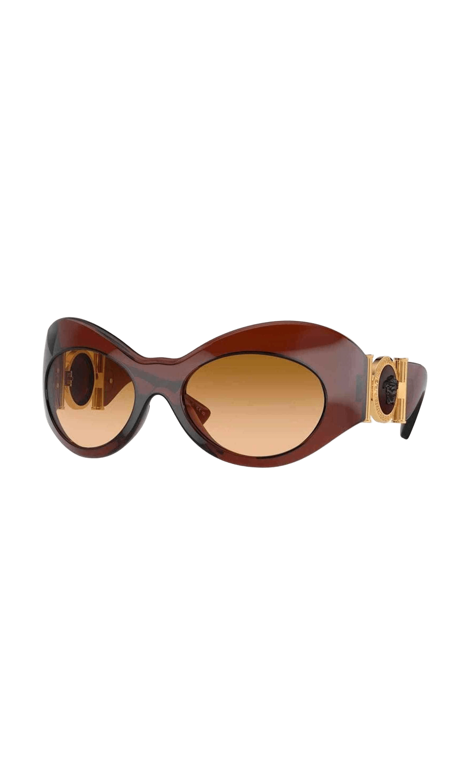 Versace Acetate Brown Sunglasses Glam Steals