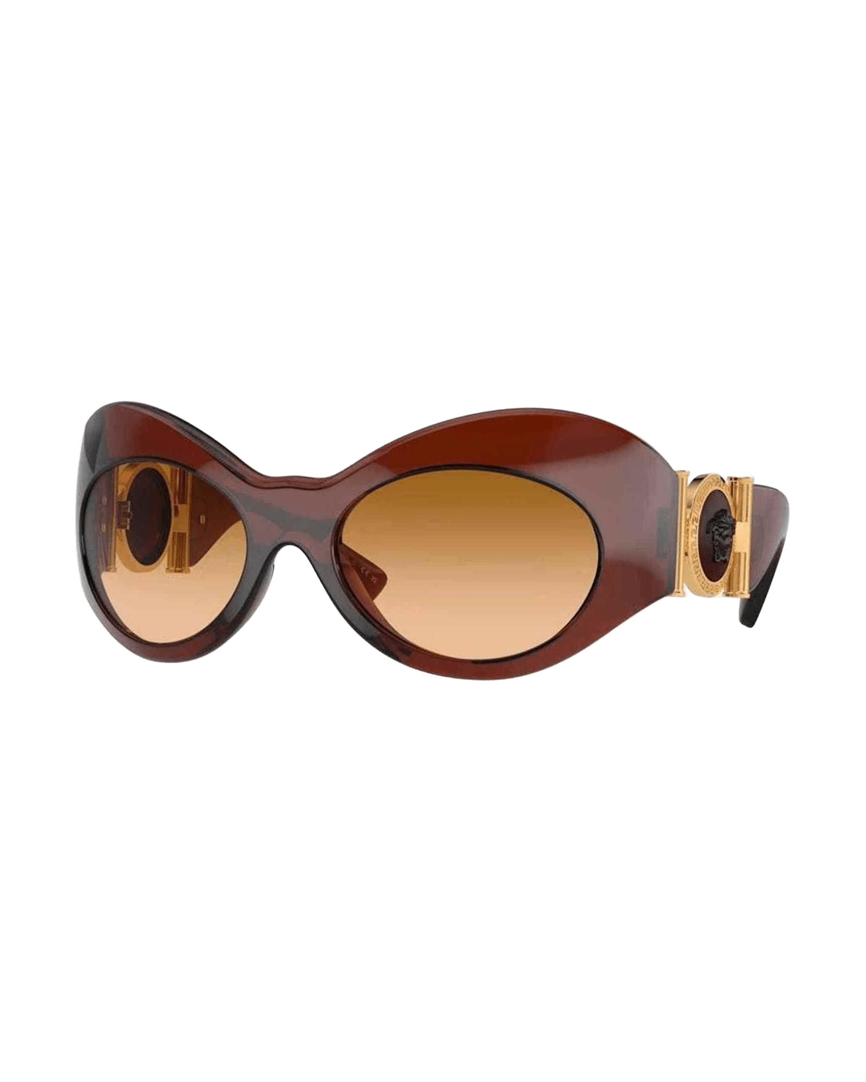 Versace Acetate Brown Sunglasses Glam Steals