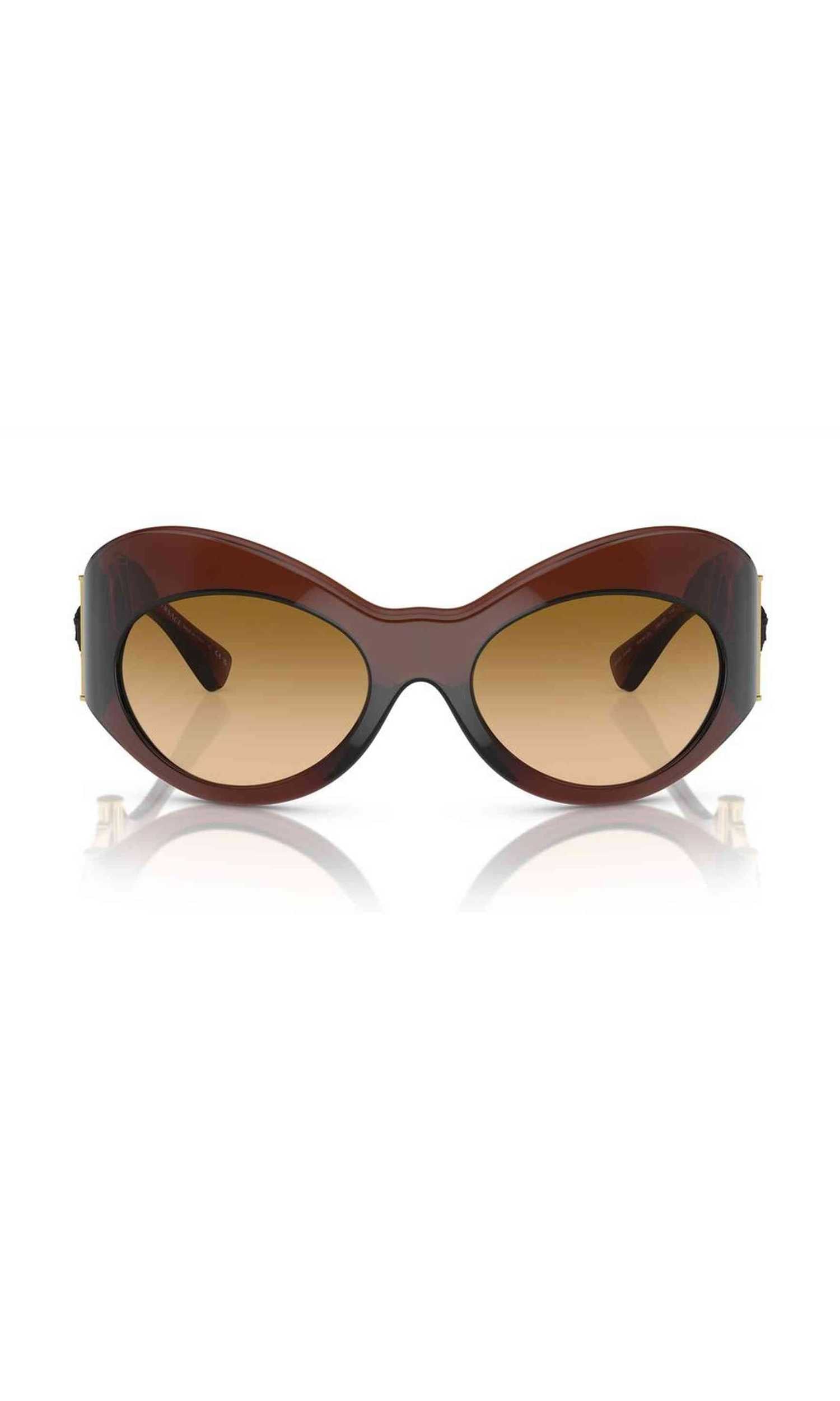 Versace Acetate Brown Sunglasses Glam Steals