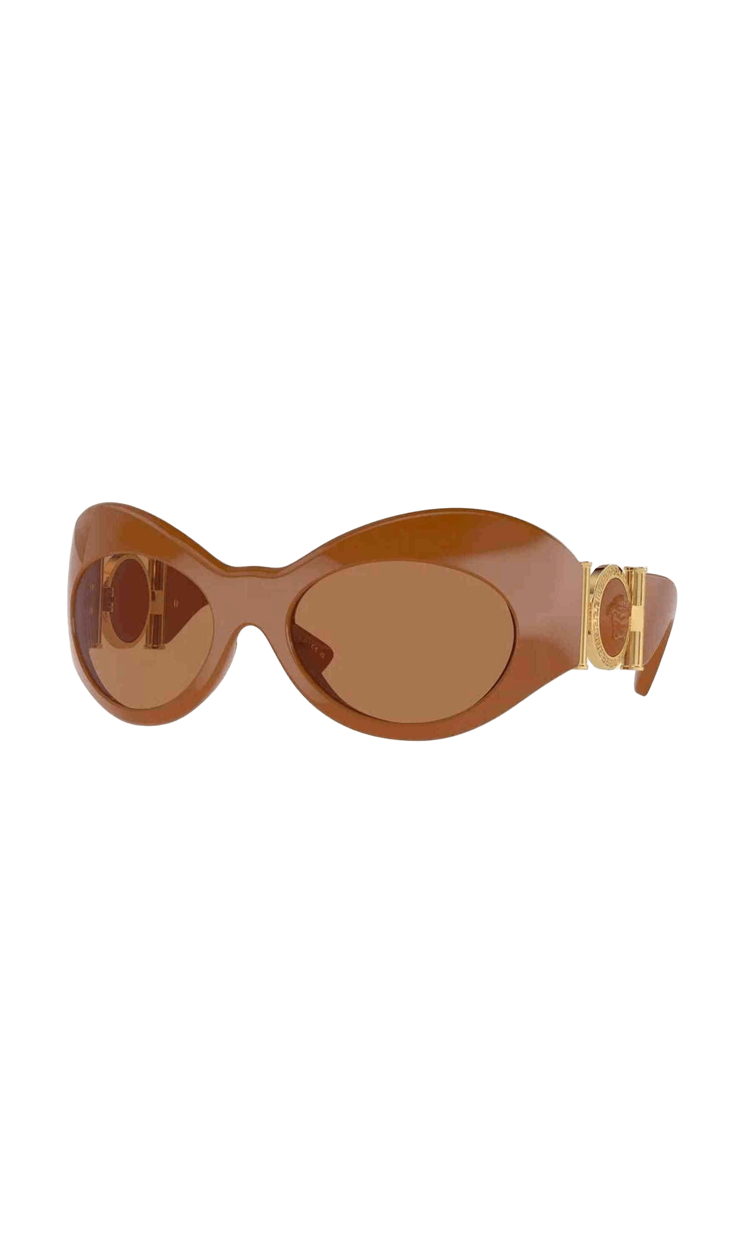 Versace Acetate Brown Sunglasses Glam Steals